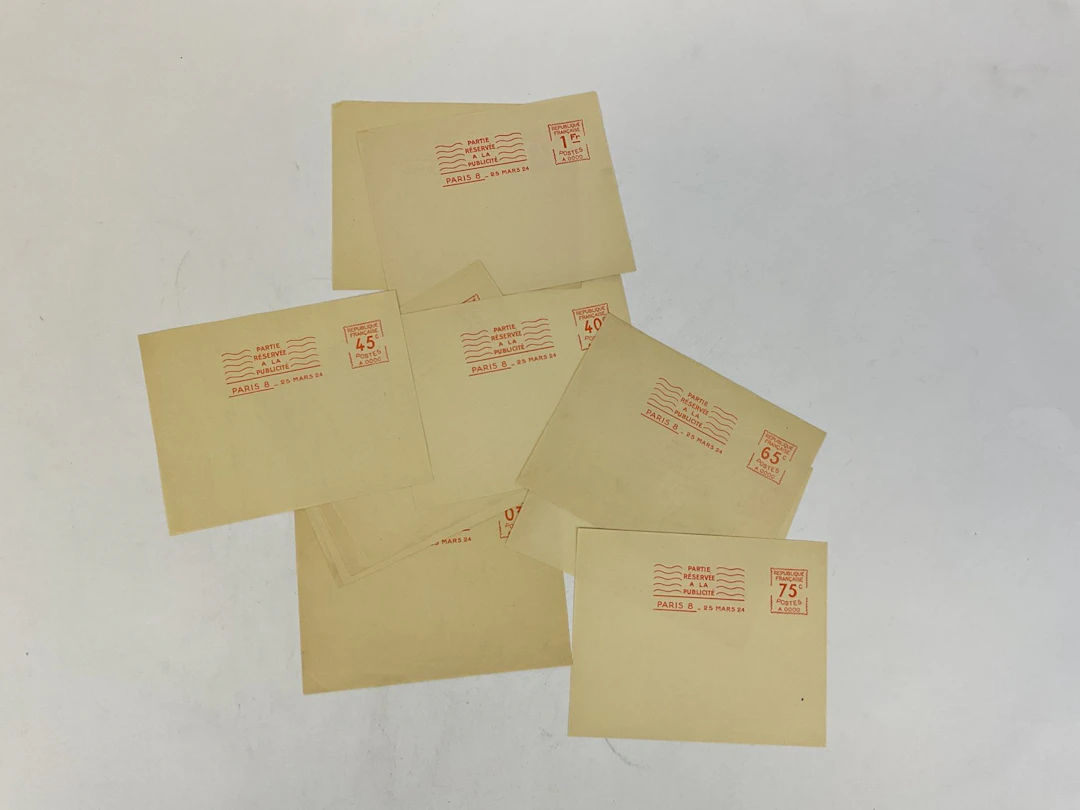 Modern France: Set of 12 first-day covers from the issue of - Lot 111