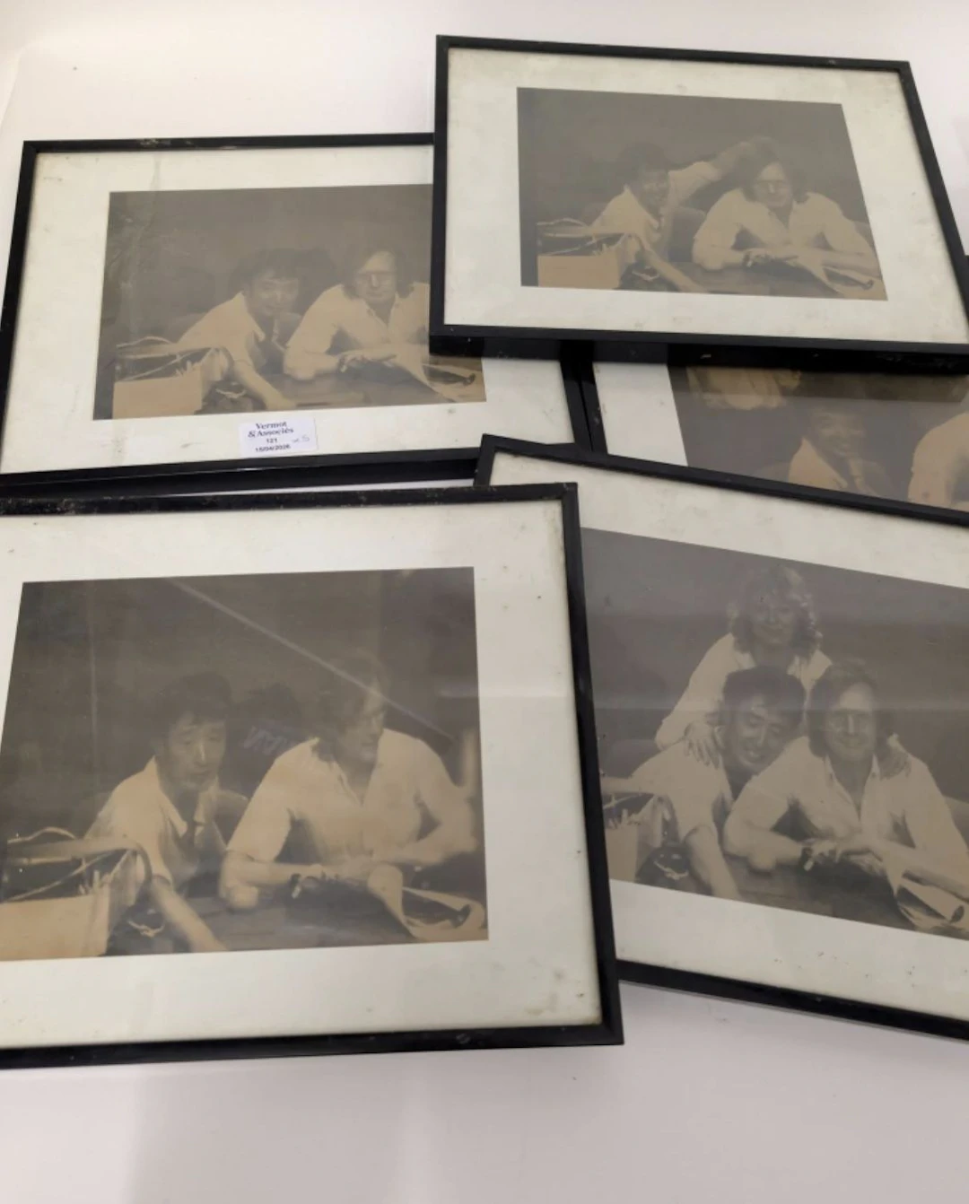 Self-portraits of Adrian Maben and two others. Circa 1970-80 - Lot 200