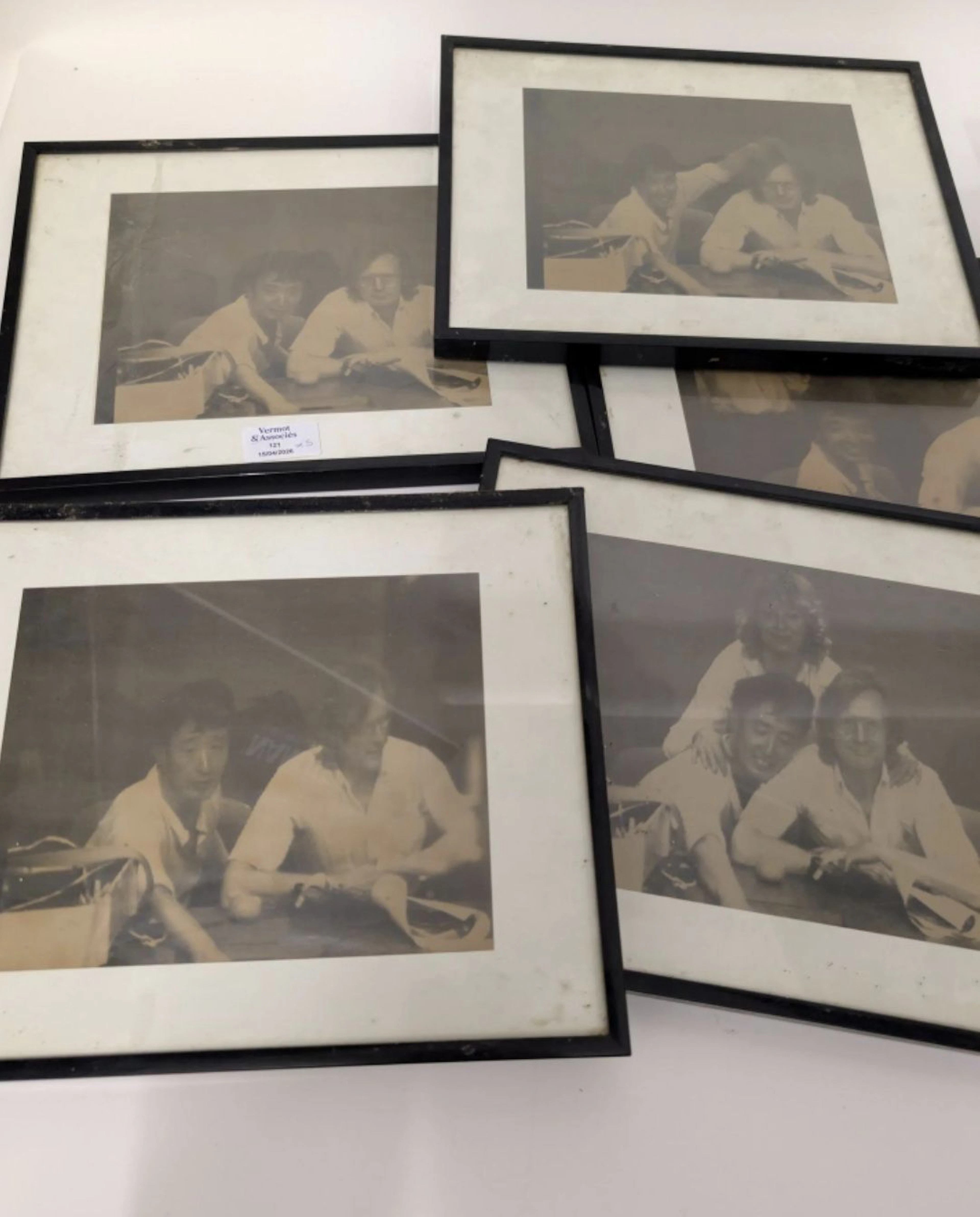 Self-portraits of Adrian Maben and two others. Circa 1970-80 - Lot 200