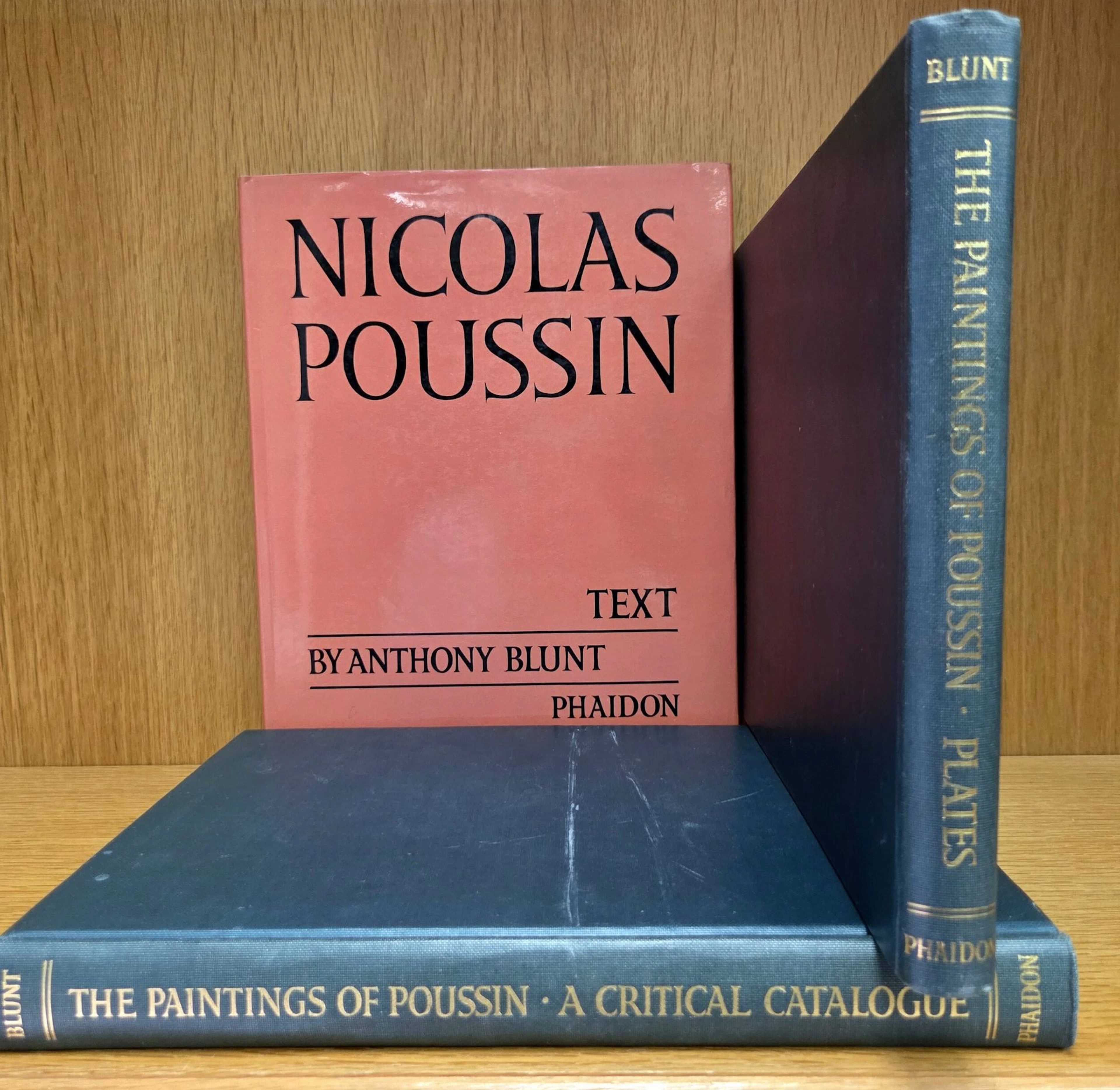 Set of three books on Nicolas POUSSIN: - Lot 73