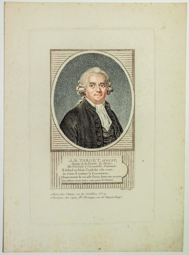Guy Jean Baptiste TARGET, Avocat, Député de la Prévôté de PA - Lot 181