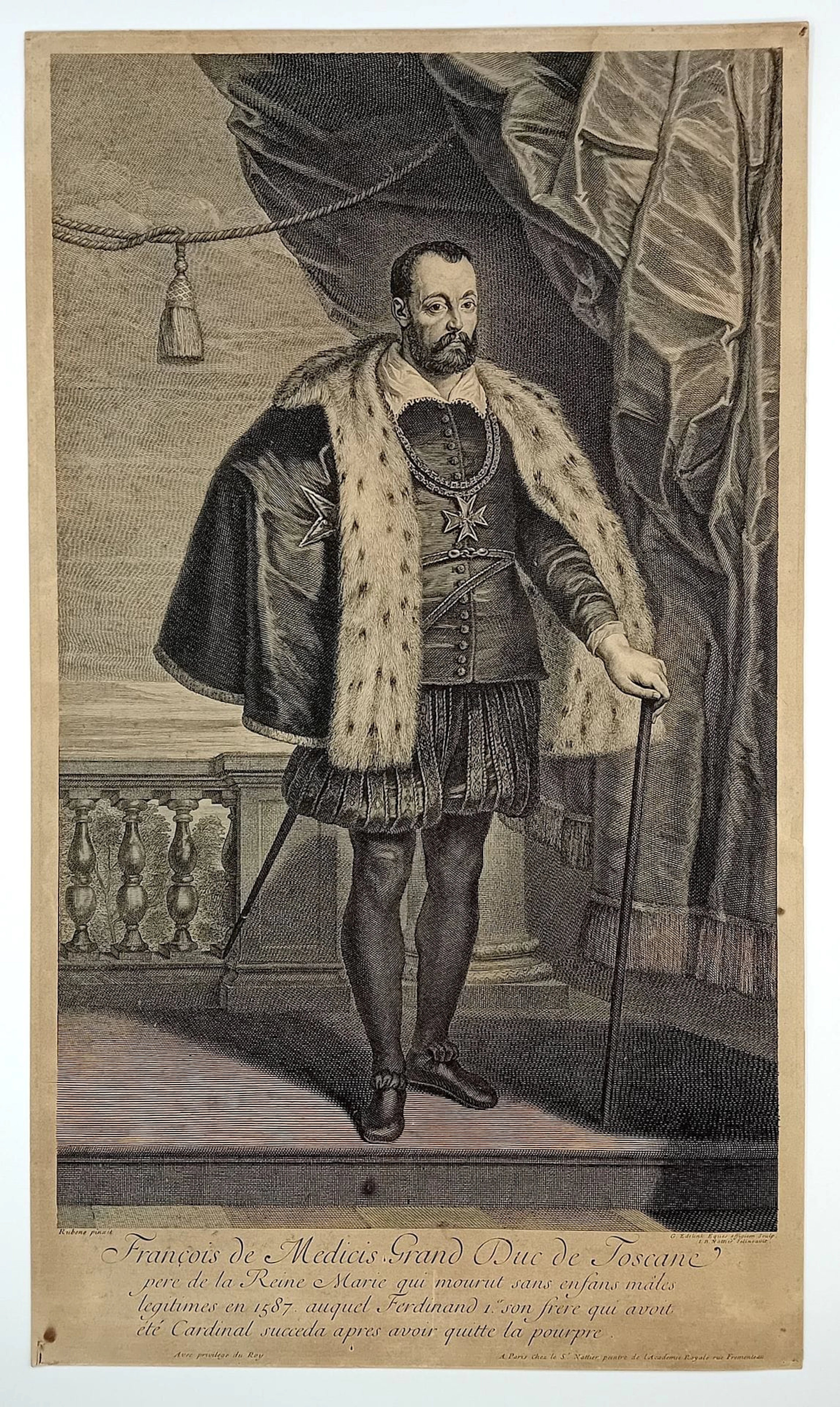 François 1er de MÉDICIS, Grand Duke of Tuscany (1541-1587), - Lot 37