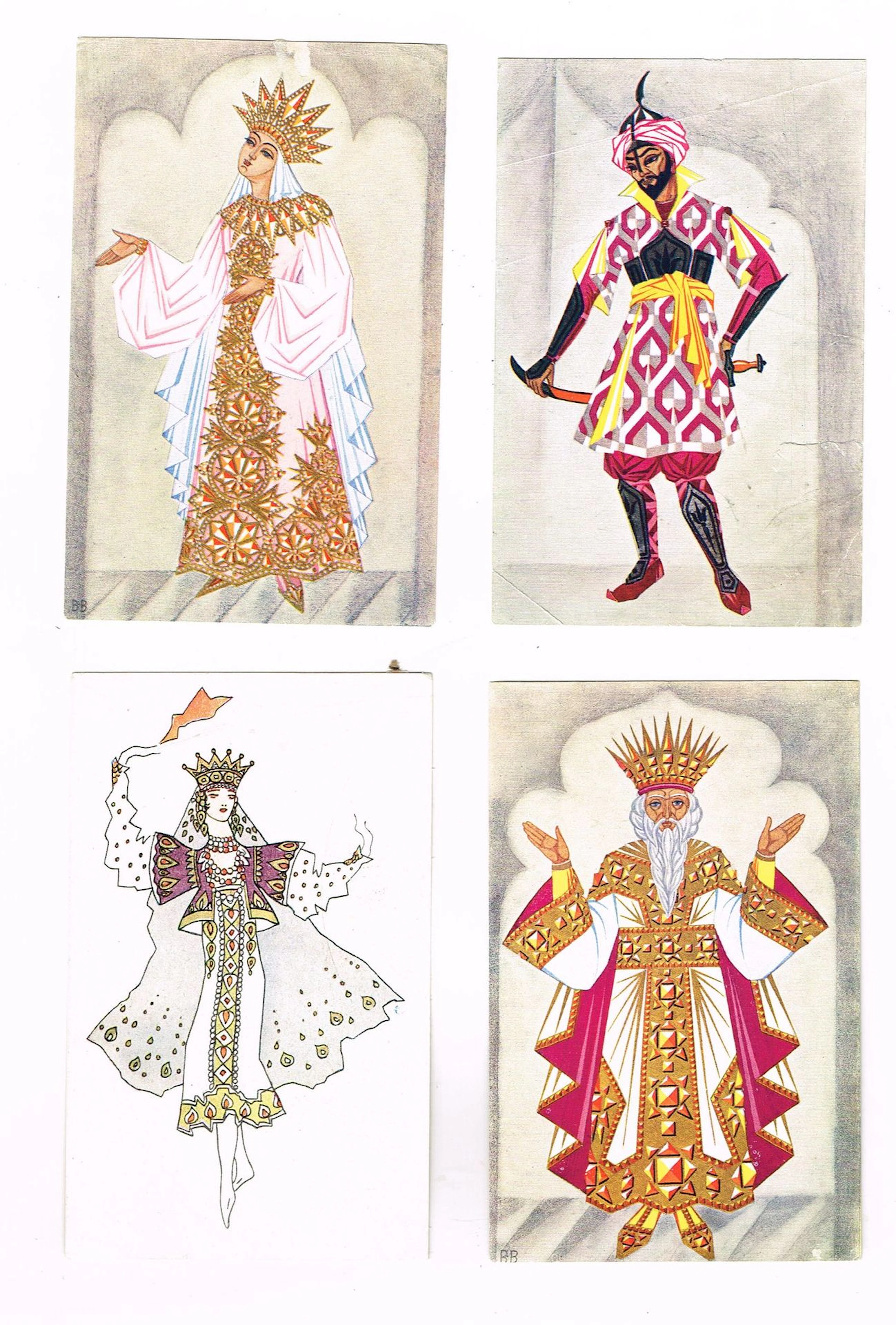 RUSSIAN BALLETS / Set of vintage prints from the 1930s featu - Lot 325