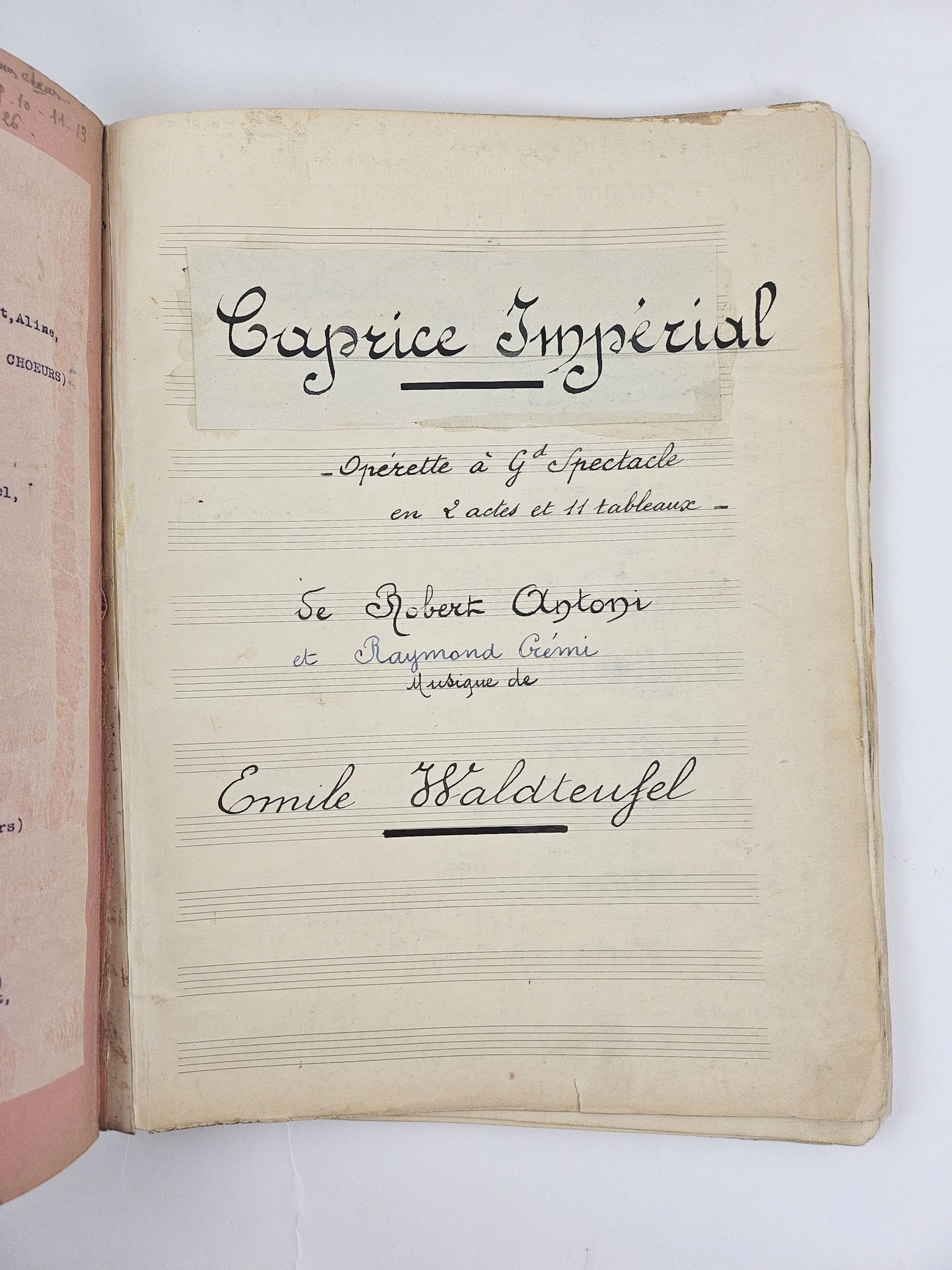 [Emile WALDTEUFEL, 1837–1915, an Alsatian composer who was h - Lot 21