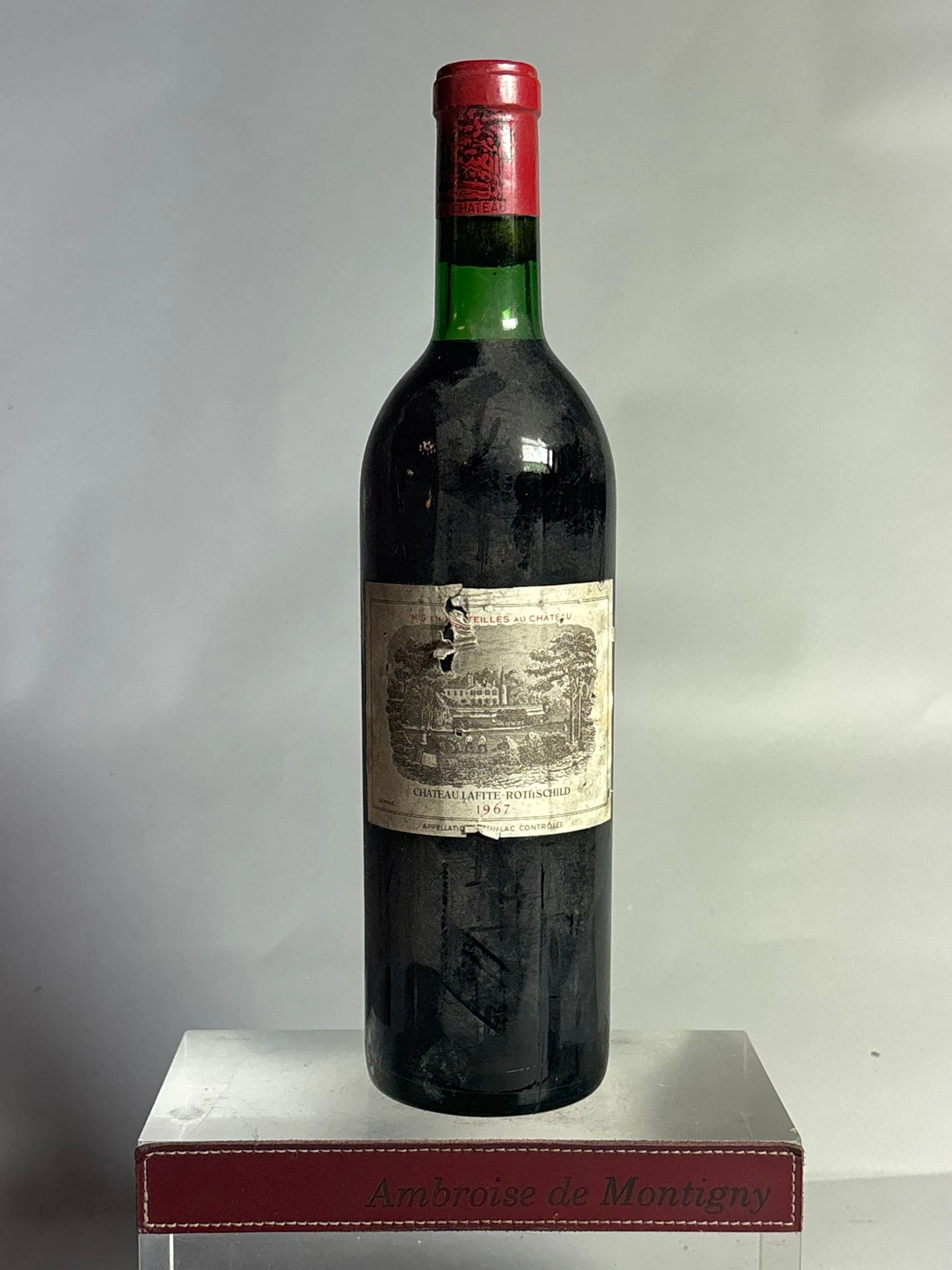 1 Bottle Château LAFITE ROTHSCHILD 1967 - 1er GCC Pauillac - Lot 61