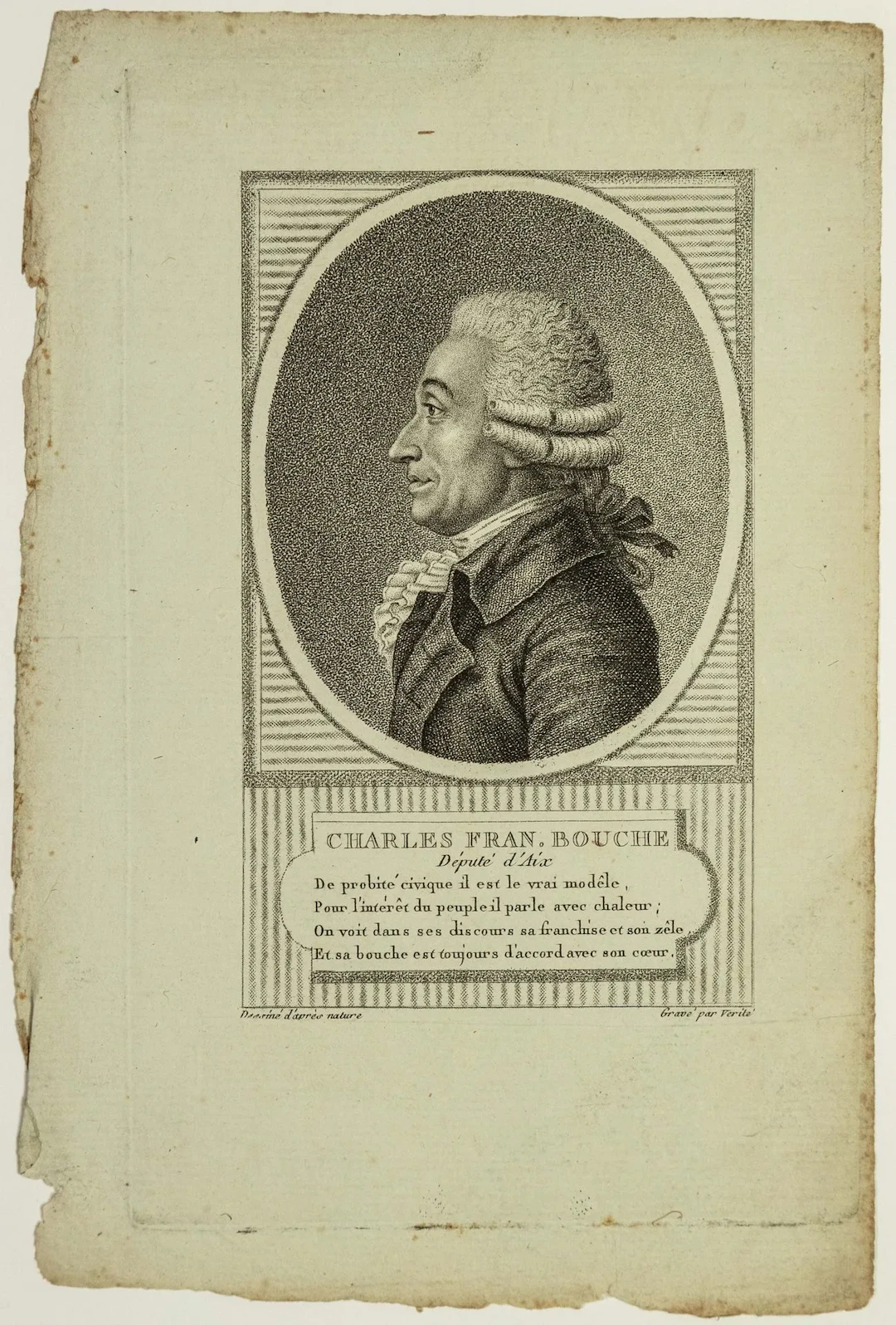 Charles François BOUCHE Deputy for AIX (13) at the Estates-G - Lot 143