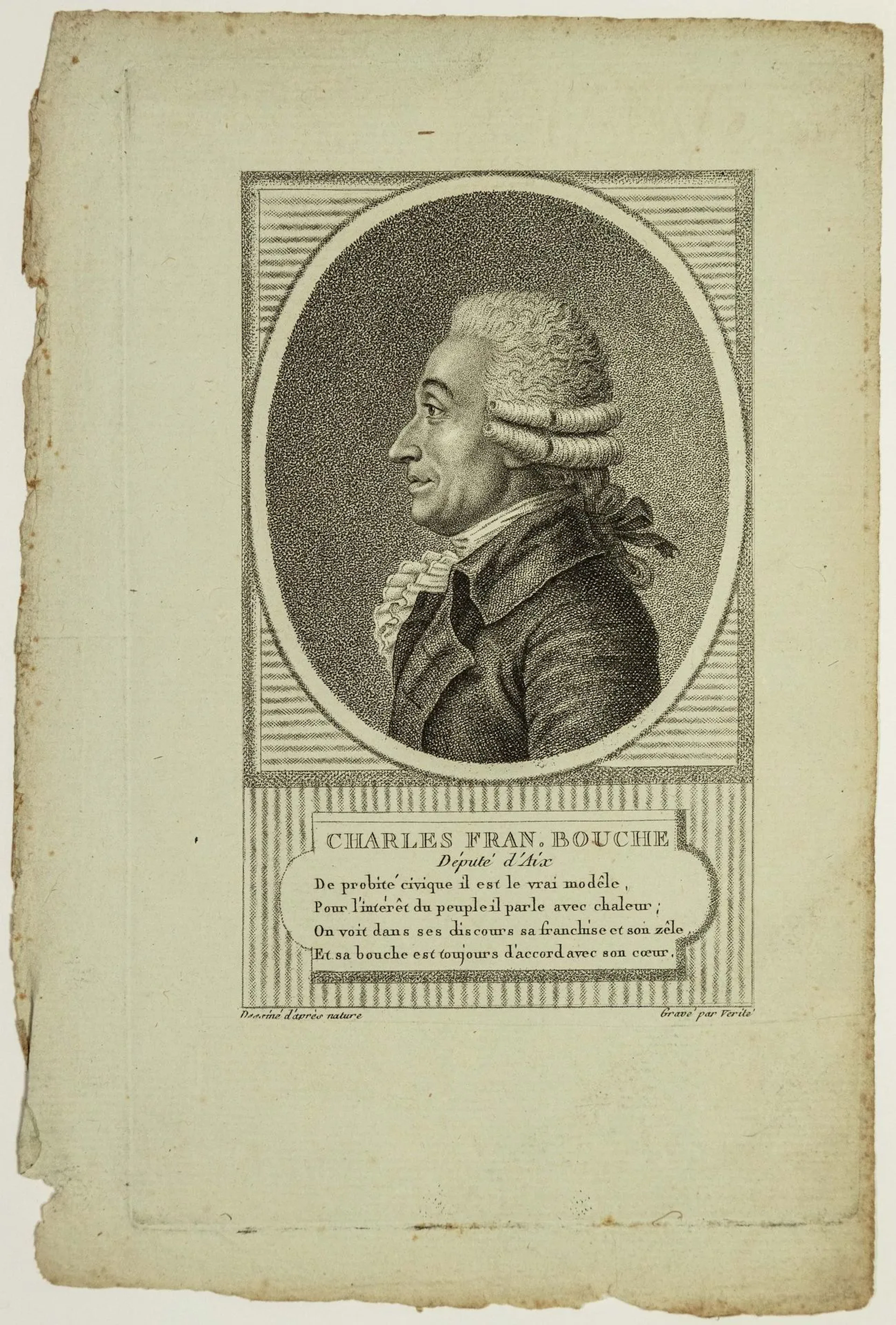 Charles François BOUCHE Deputy for AIX (13) at the Estates-G - Lot 143