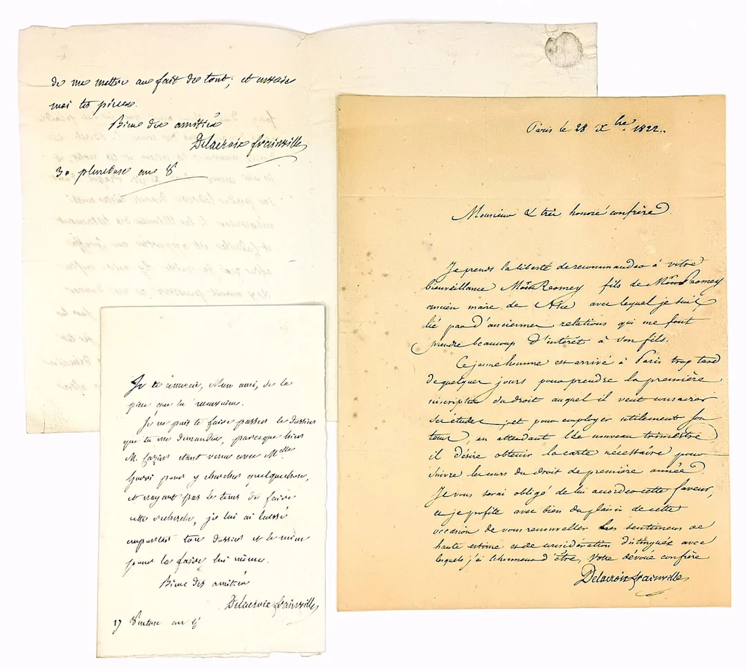 Joseph DELACROIX-FRAINVILLE (Chartres/ Eure-et-Loir 1749 -18 - Lot 451