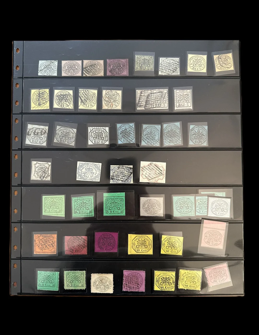Italy - Church: Selection of Church stamps, nos. 1 through 2 - Lot 60