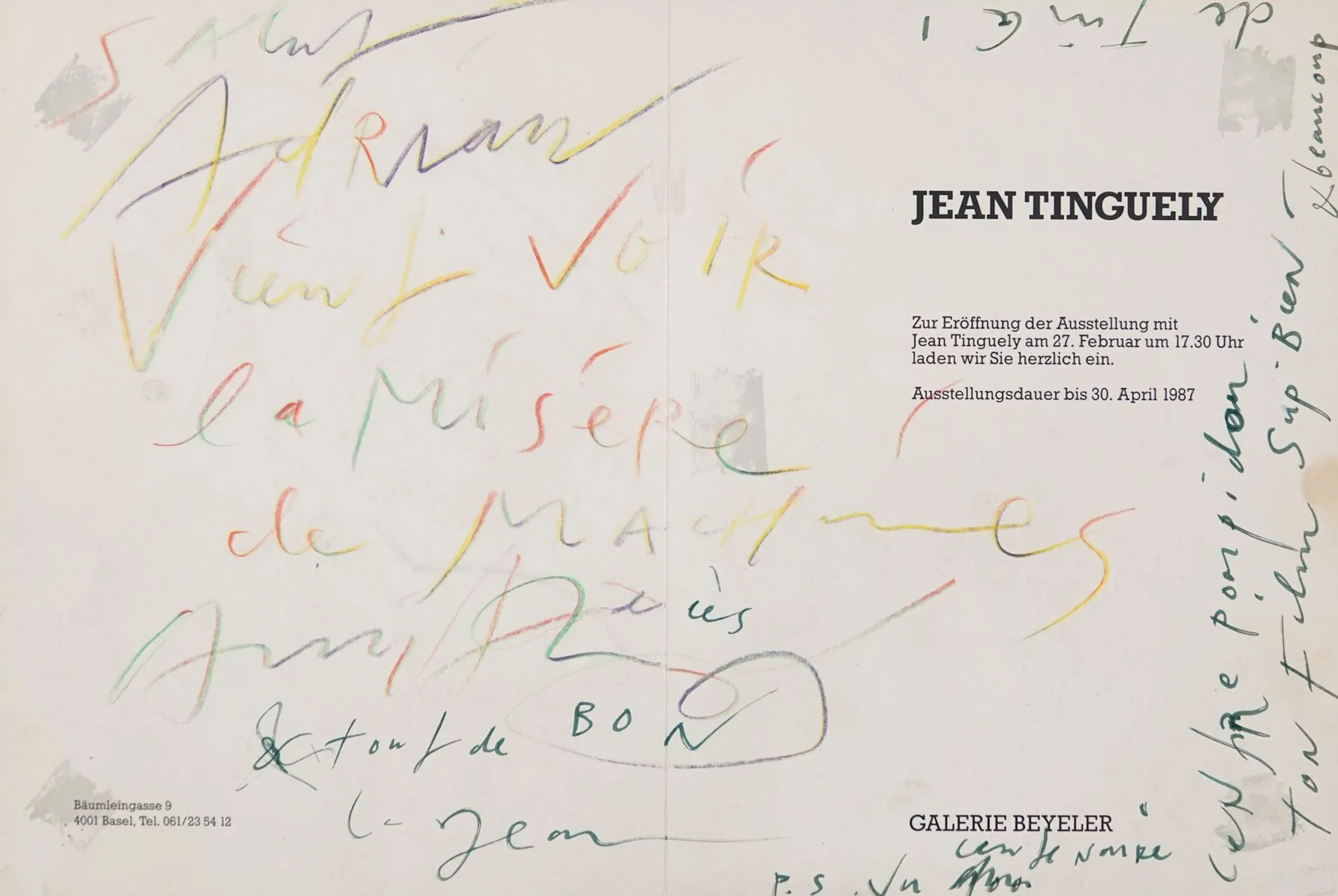 Jean TINGUELY (Swiss, 1925-1991) - Lot 161