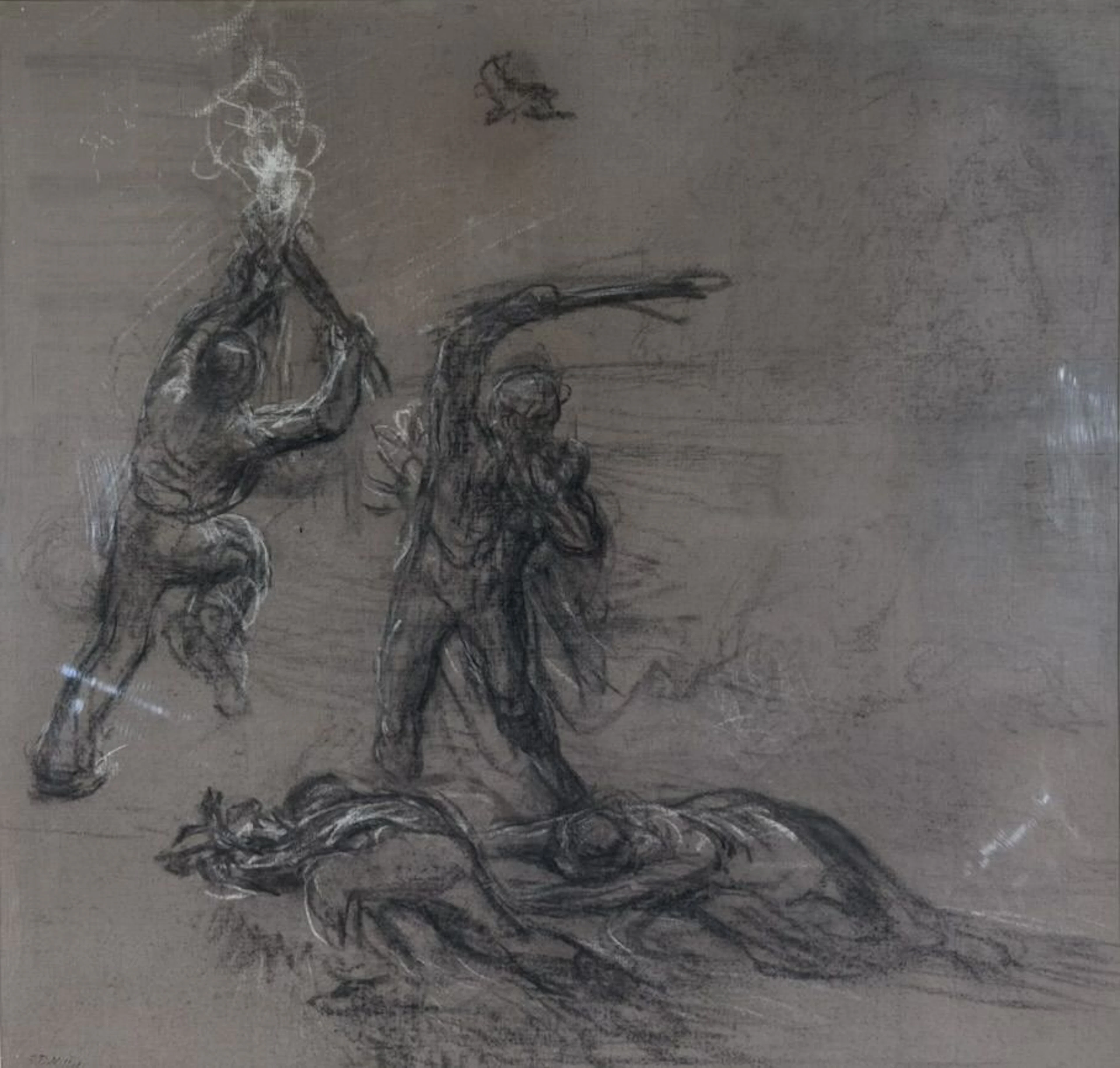 Jean-François MILLET (Gruchy 1814 – Barbizon 1875) - Lot 55