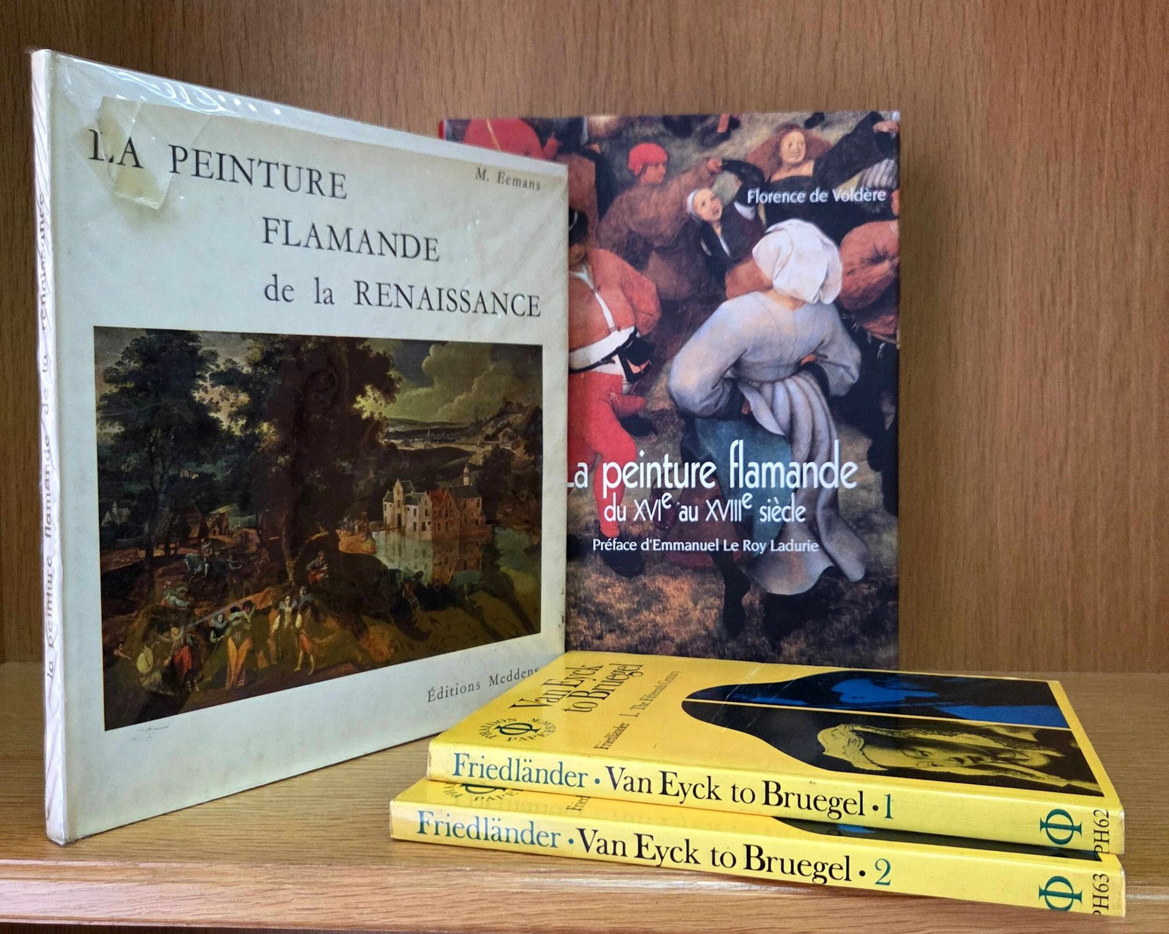 Set of books on Flemish painting: - Lot 260