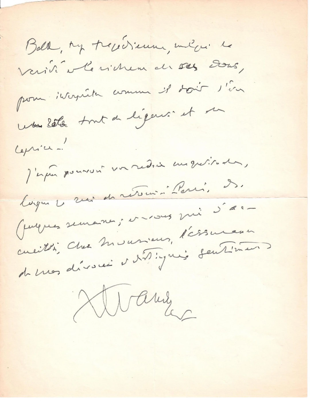 Henry de MONTHERLANT (Paris 1895–1972) Novelist, essayist, a - Lot 651