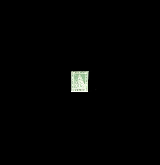 Italy - Tuscany: 1 cr. Azure green. No gum. Raybaudi certifi - Lot 66