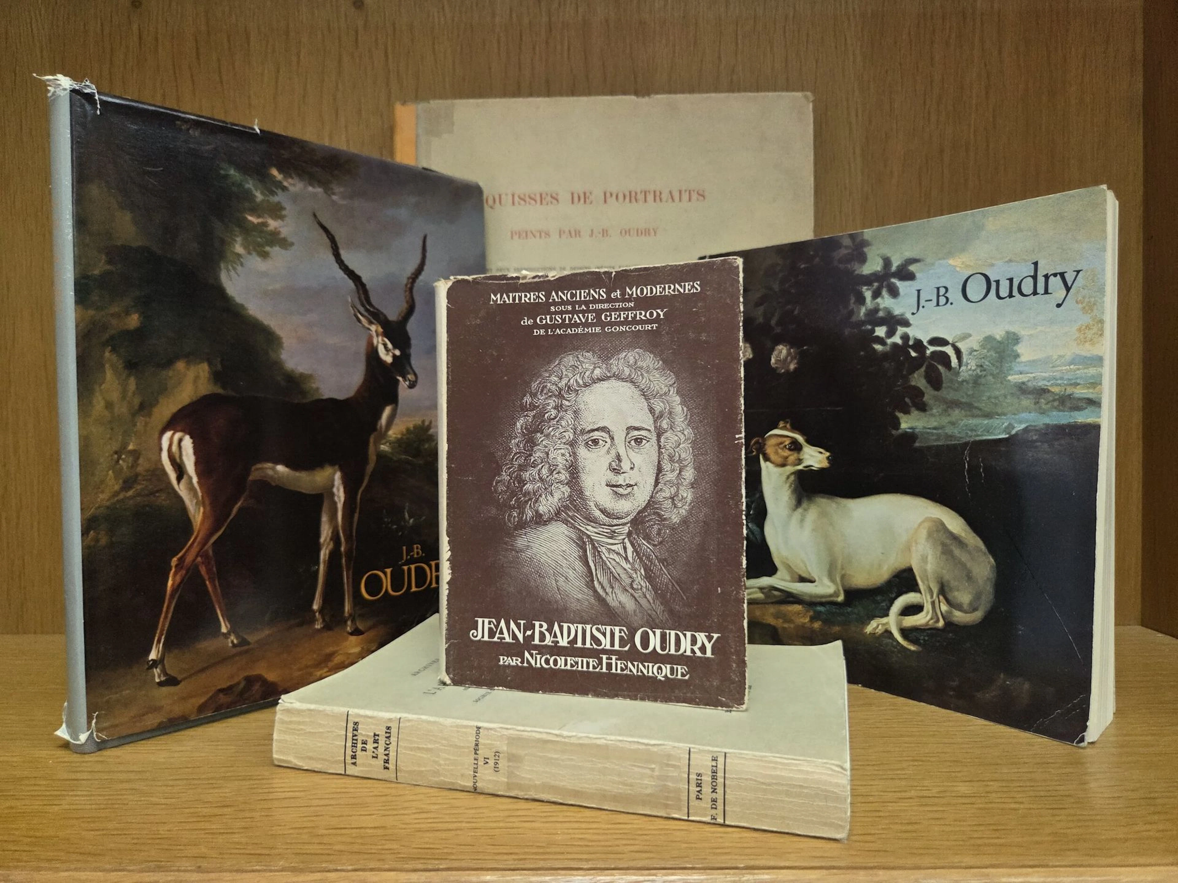 Collection of works on Jean-Baptiste OUDRY: - Lot 483