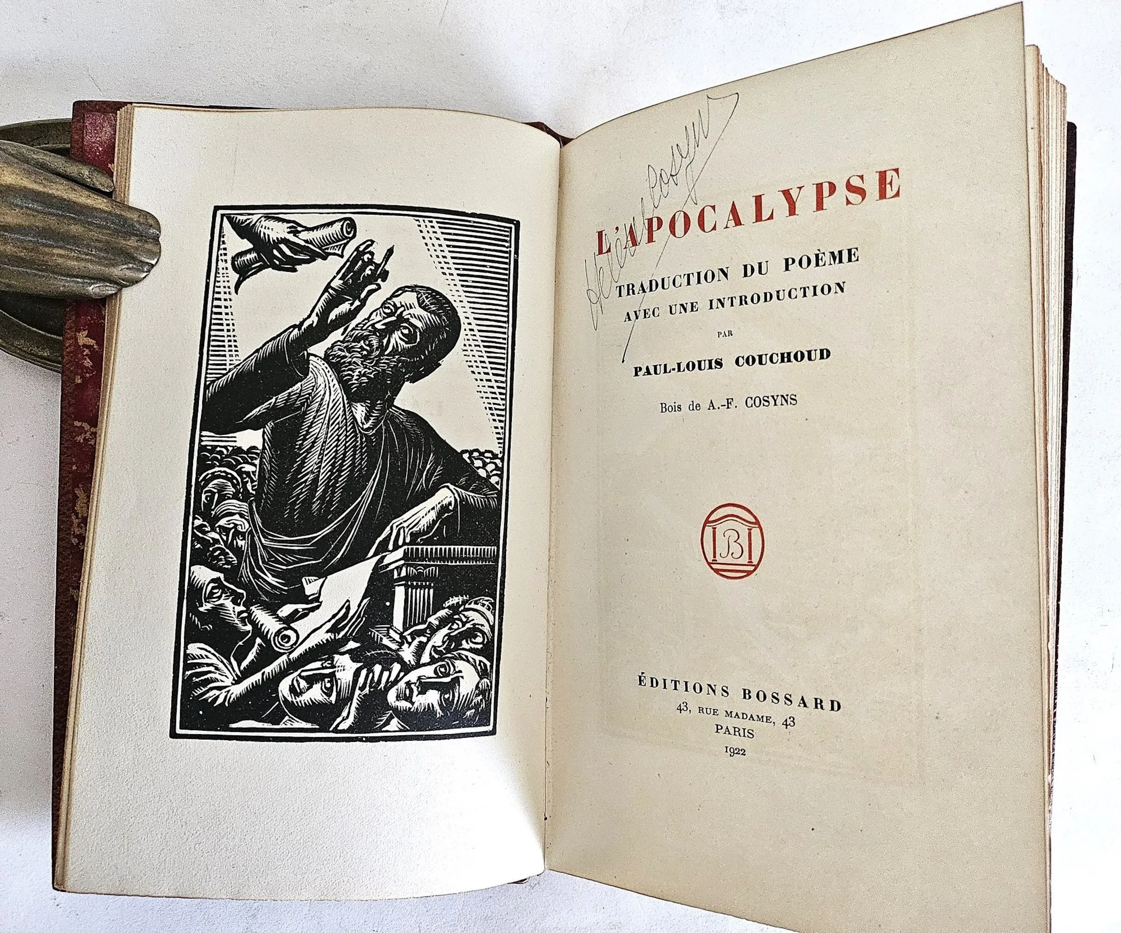 COSYNS (illustrator) / “L’Apocalypse” by Paul-Louis Couchoud - Lot 166