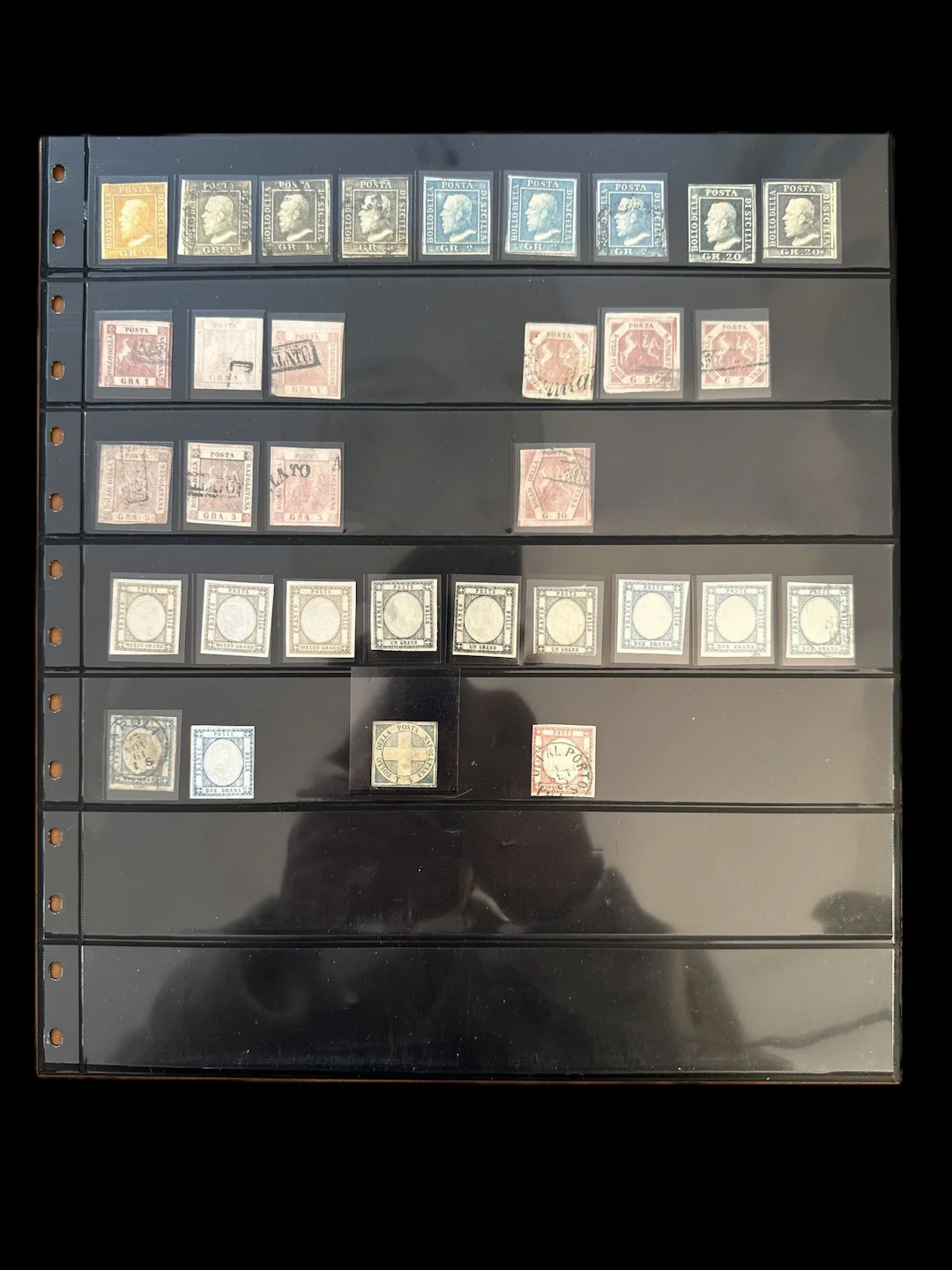 Italy - Two Sicilies: Mint and used stamps, including sets f - Lot 56