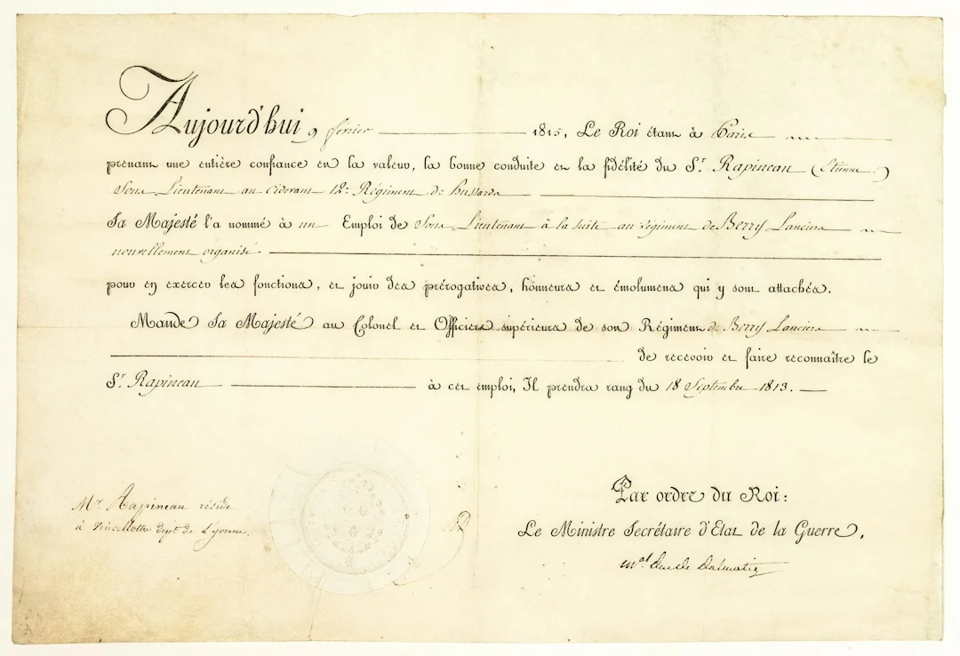 Jean de Dieu SOULT, Duke of DALMATIA, Marshal of the Empire - Lot 405