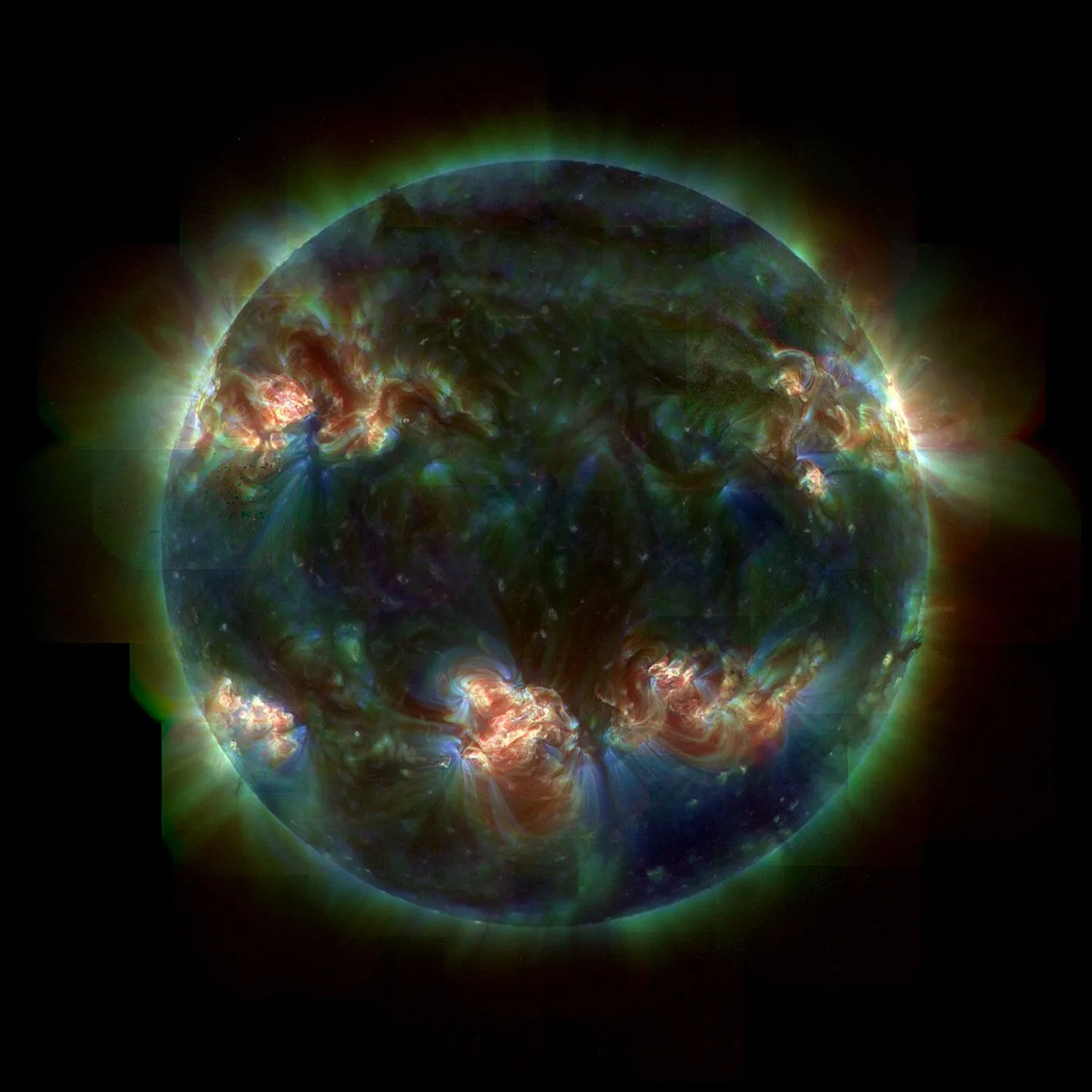 NASA. Solar observation carried out by the TRACE (Transition - Lot 232