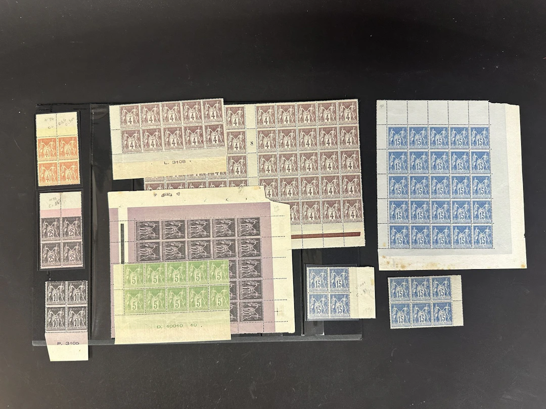 Sage: Sage-type lot in blocks of up to 50 with interleaves, - Lot 101