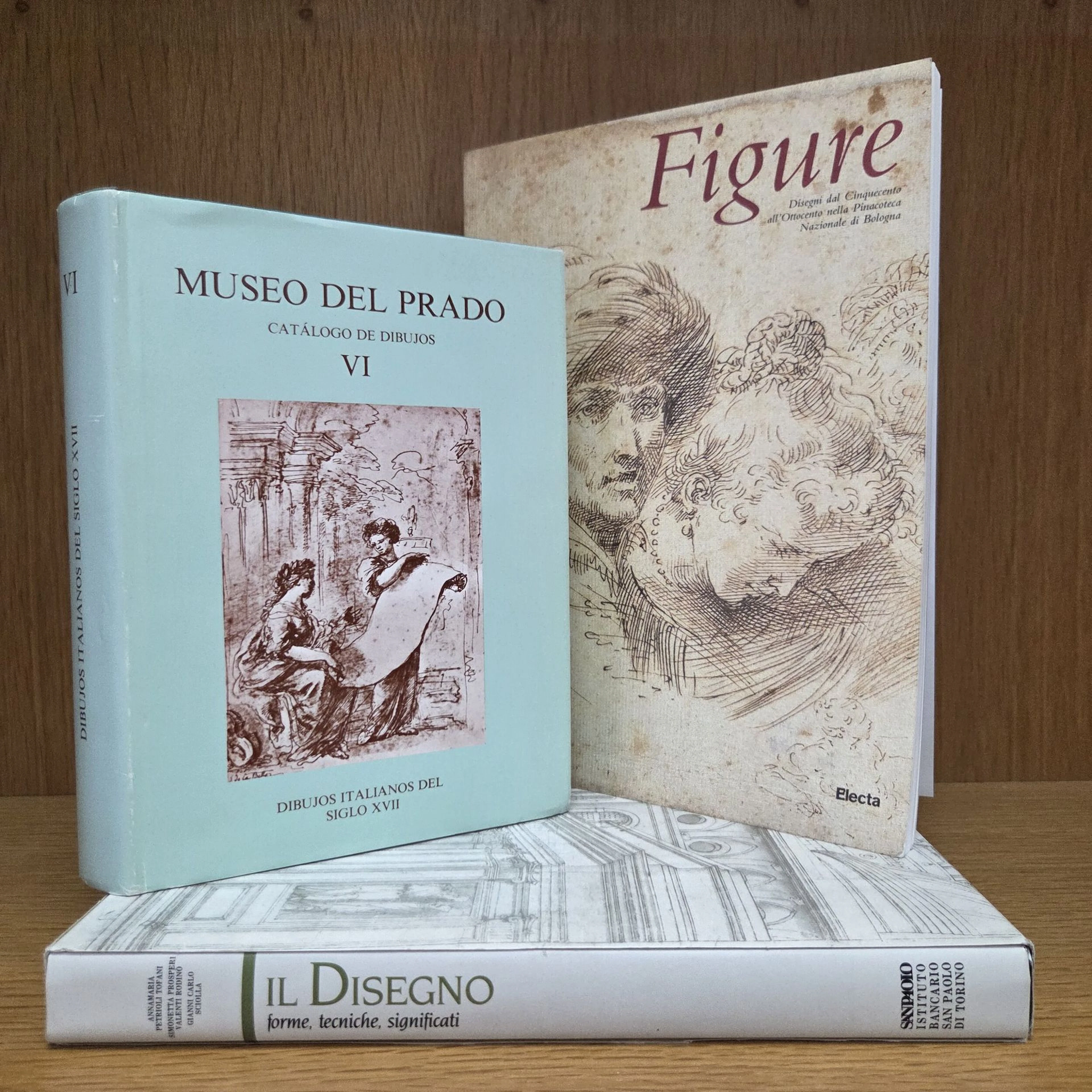 Set of three books on Italian drawing: - Museo del Prado, Ca - Lot 342