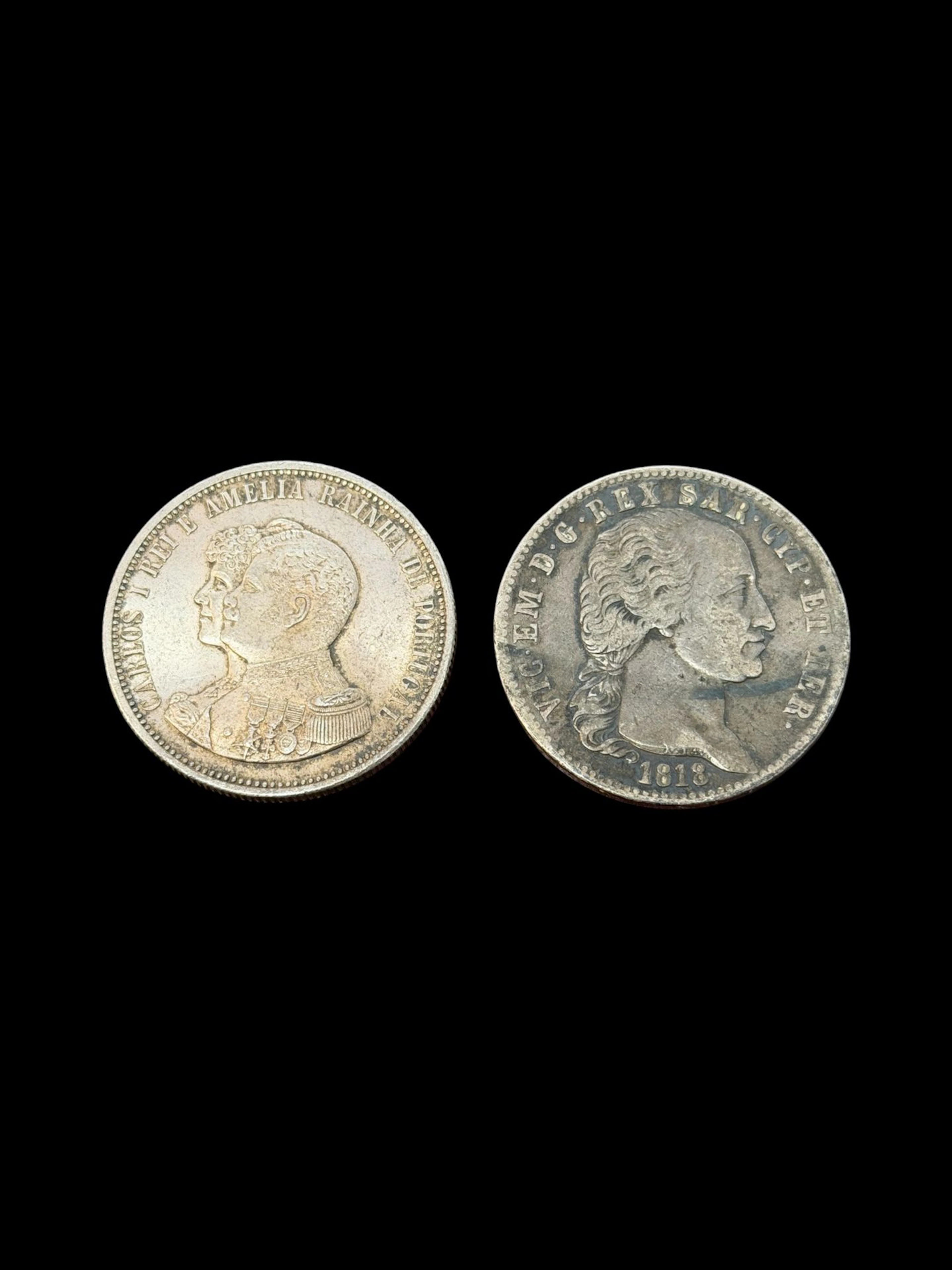 Set of silver coins including a 5-lire coin from the Kingdom - Lot 160
