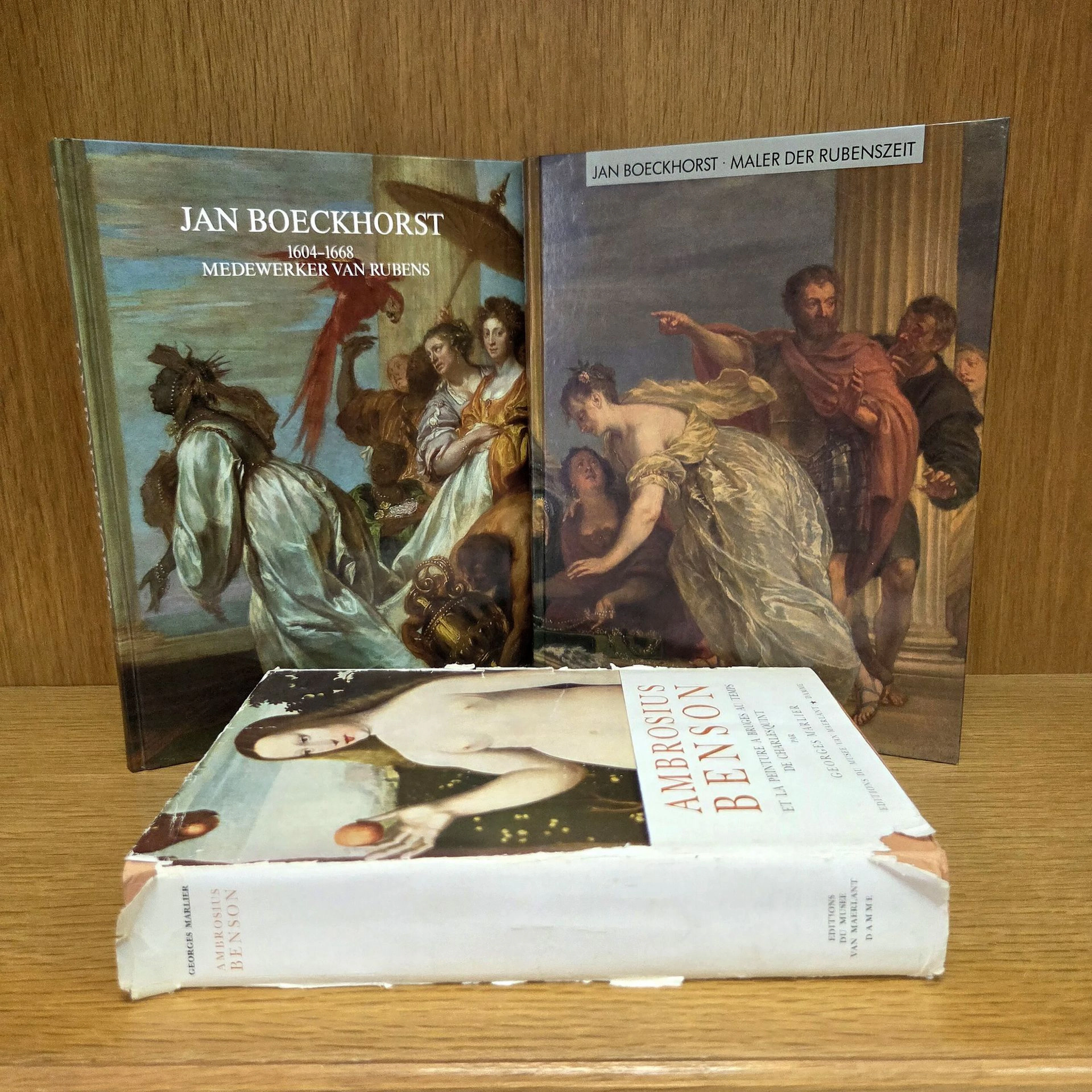 Set of two exhibition catalogs on Jan BOECKHORST: - Lot 167
