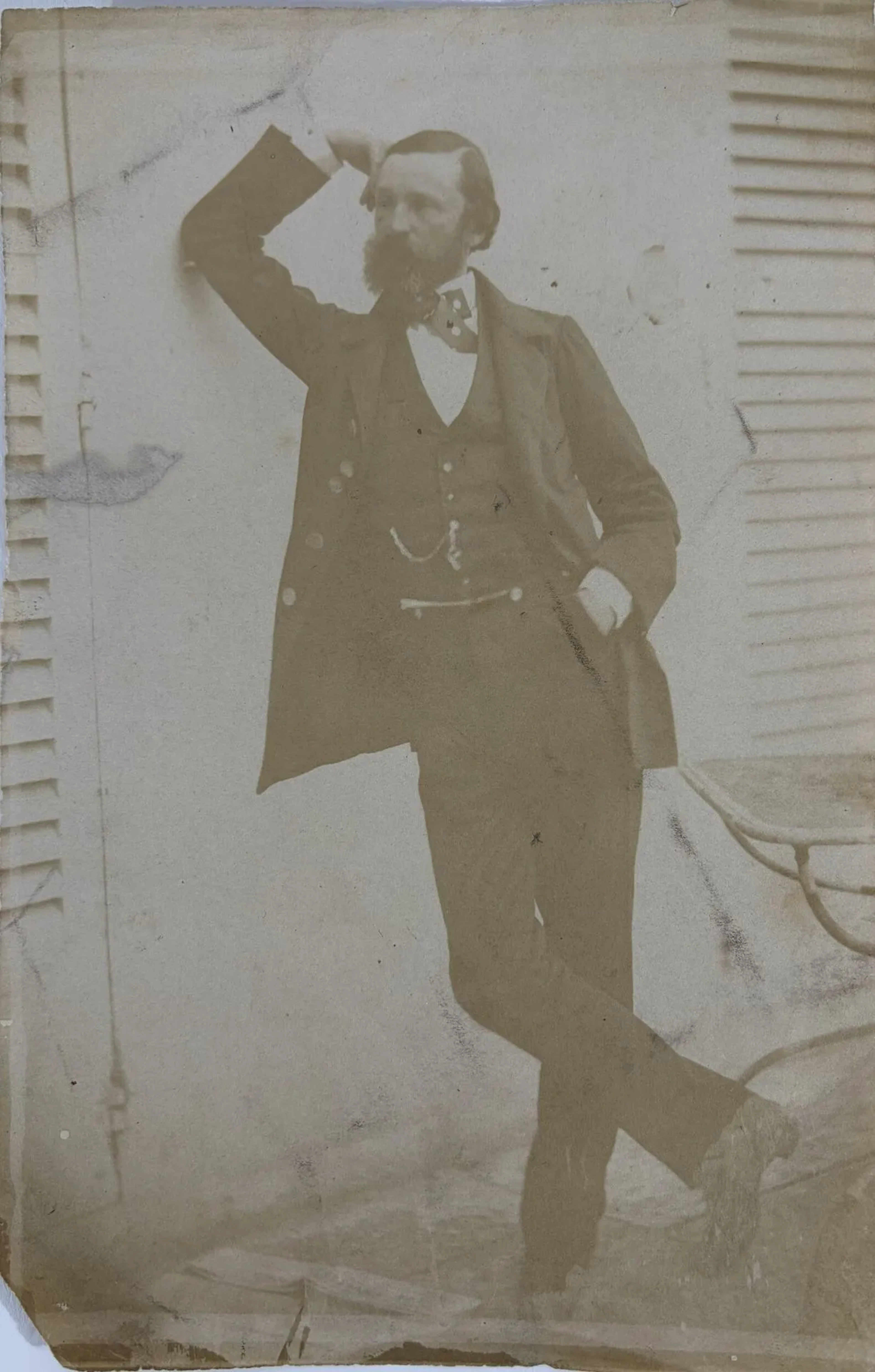 Set of four miscellaneous photographs, three of which are fr - Lot 243