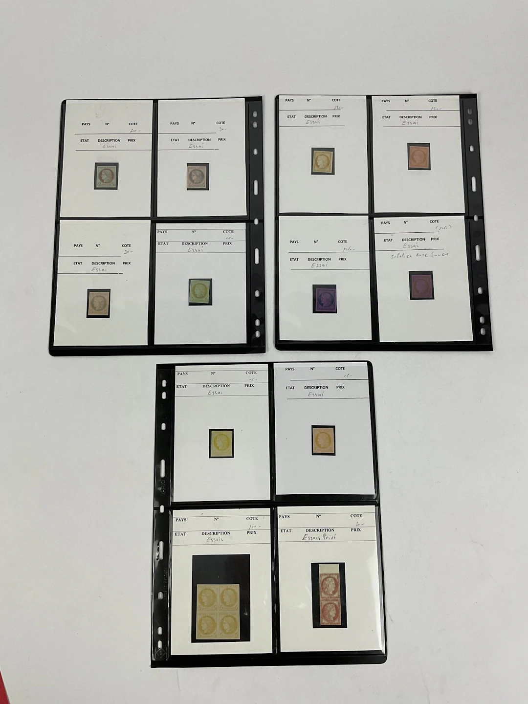 France Classique - Set: A set of items from the Classical pe - Lot 119