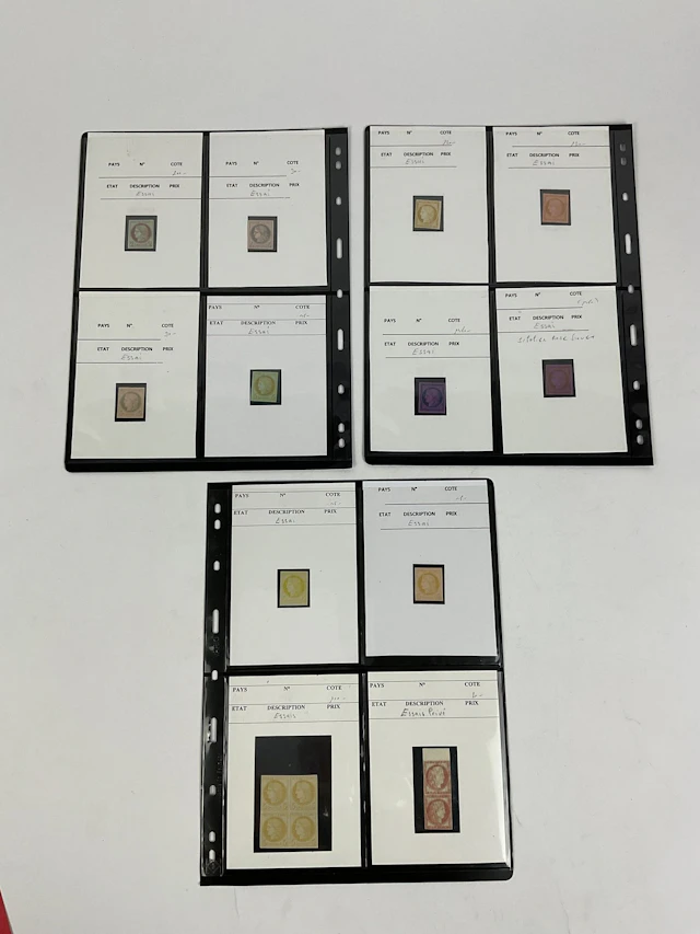 France Classique - Set: A set of items from the Classical pe - Lot 119