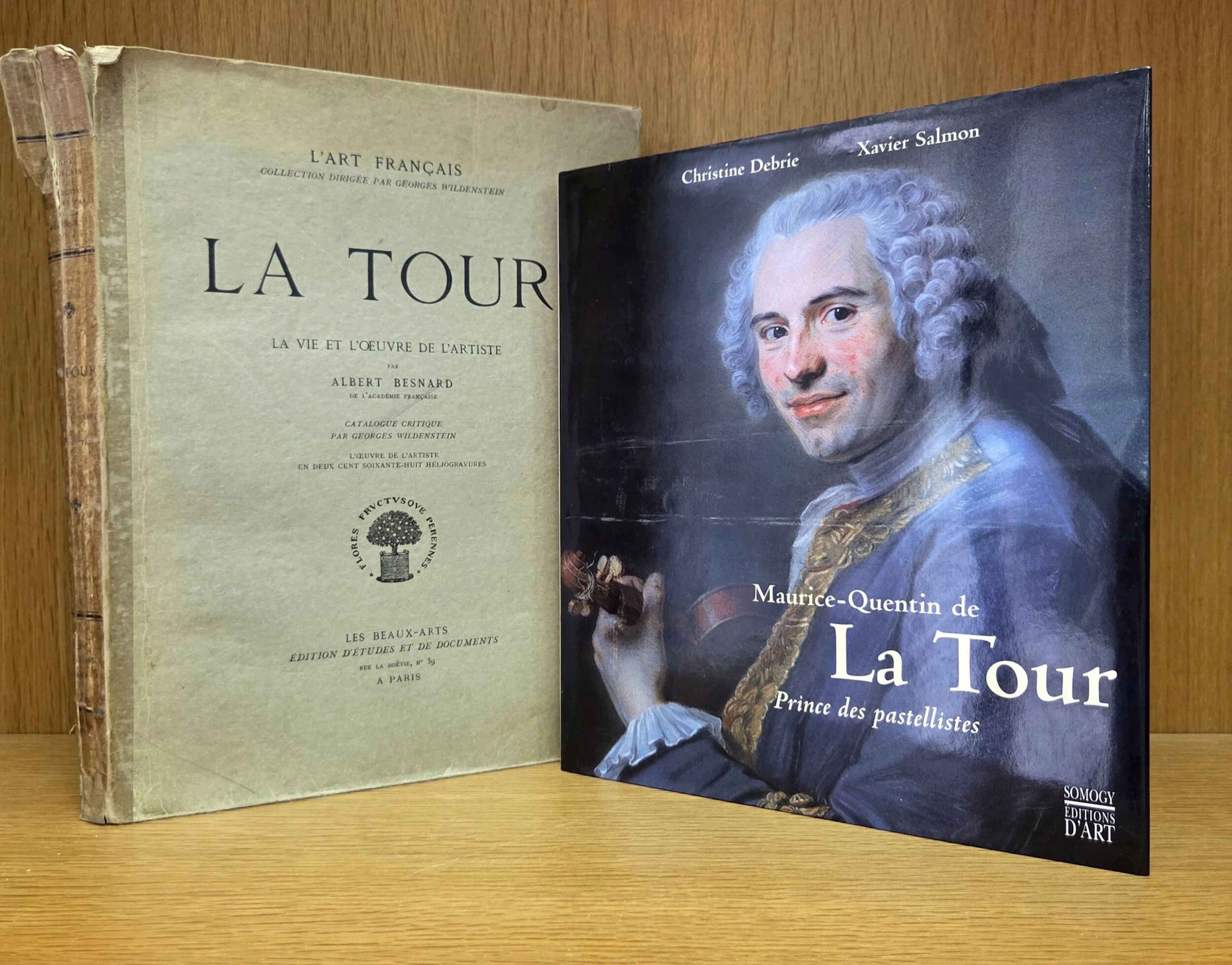 Set of two works on Maurice-Quentin de LA TOUR: - Lot 49