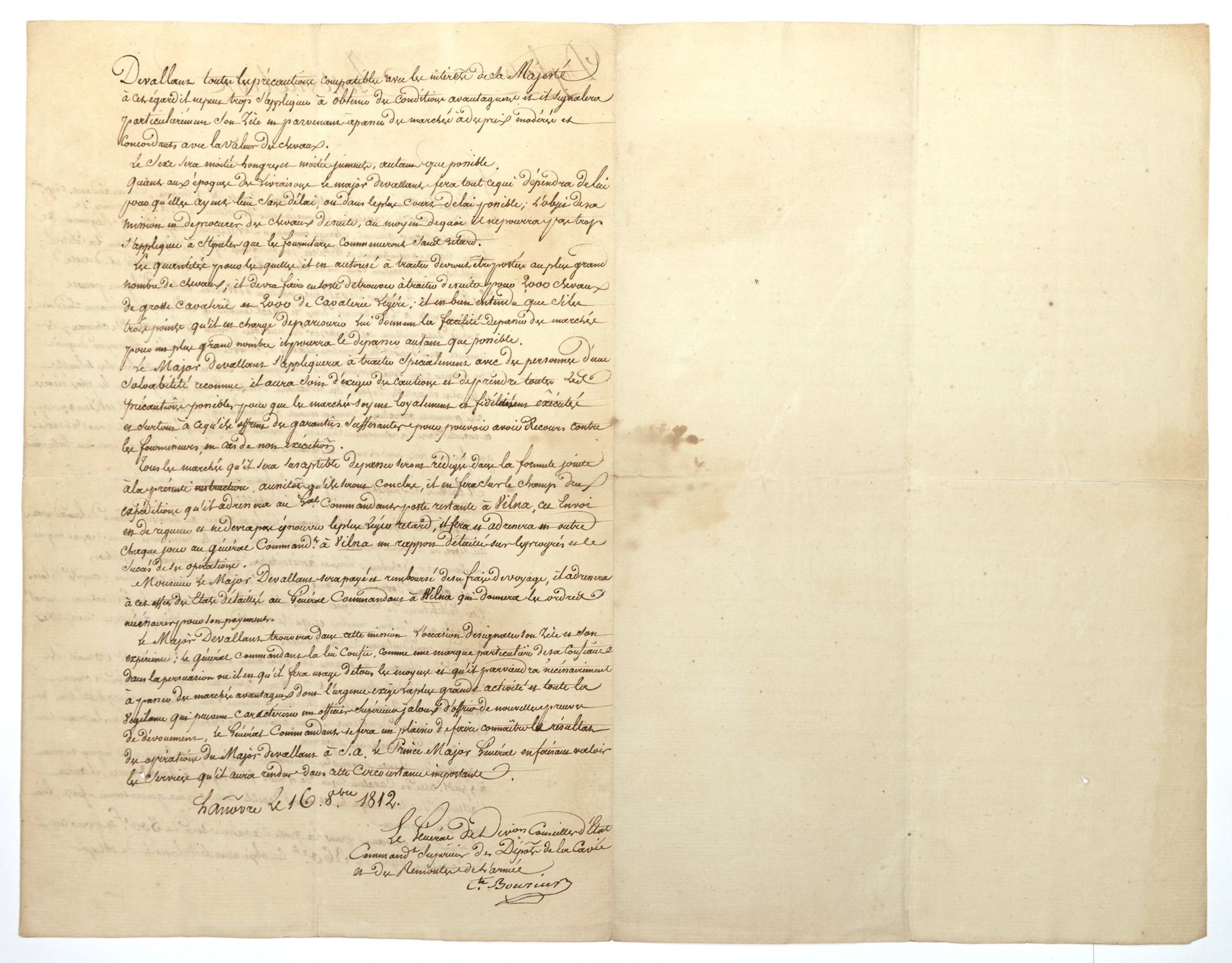 BOURCIER (François Antoine Louis) La Petite Pierre (Bas-Rhin - Lot 394