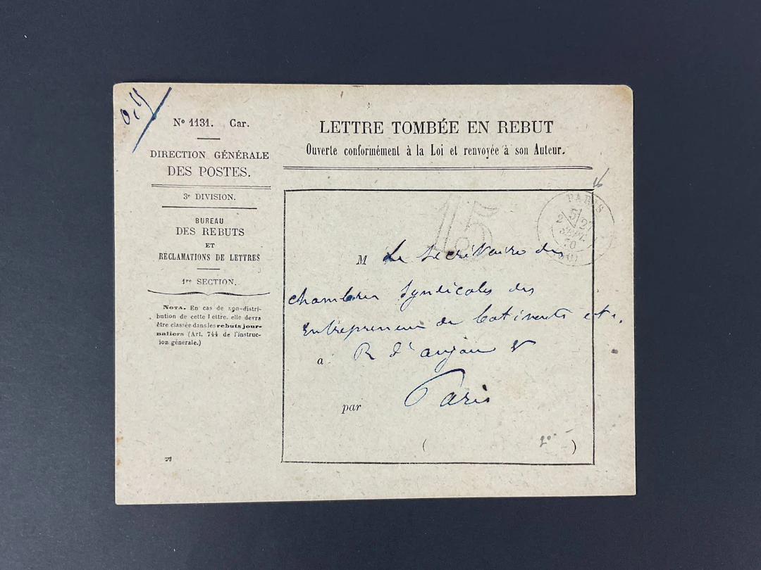 1870 War: Letter discarded and postmarked May 15, but more i - Lot 92