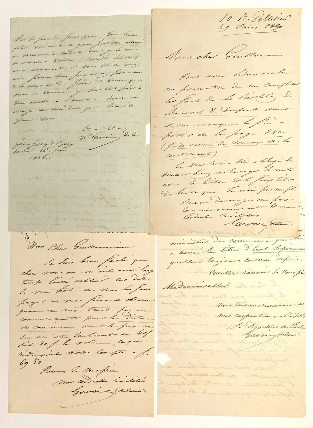 François Guillaume GERVAIS (OF CAEN), an influential member - Lot 504