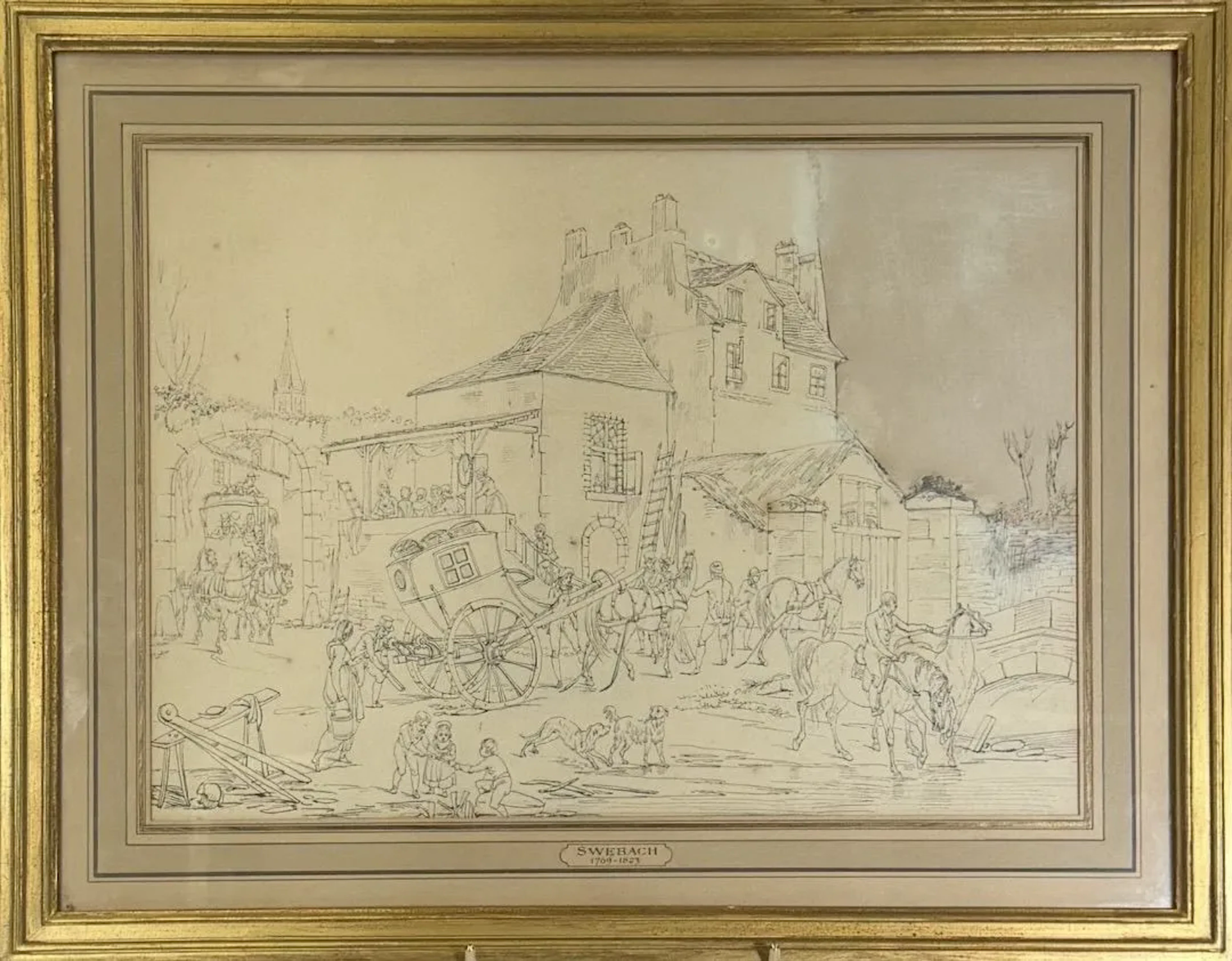 Jacques François Joseph SWEBACH – DESFONTAINES (Metz 1769 – - Lot 52