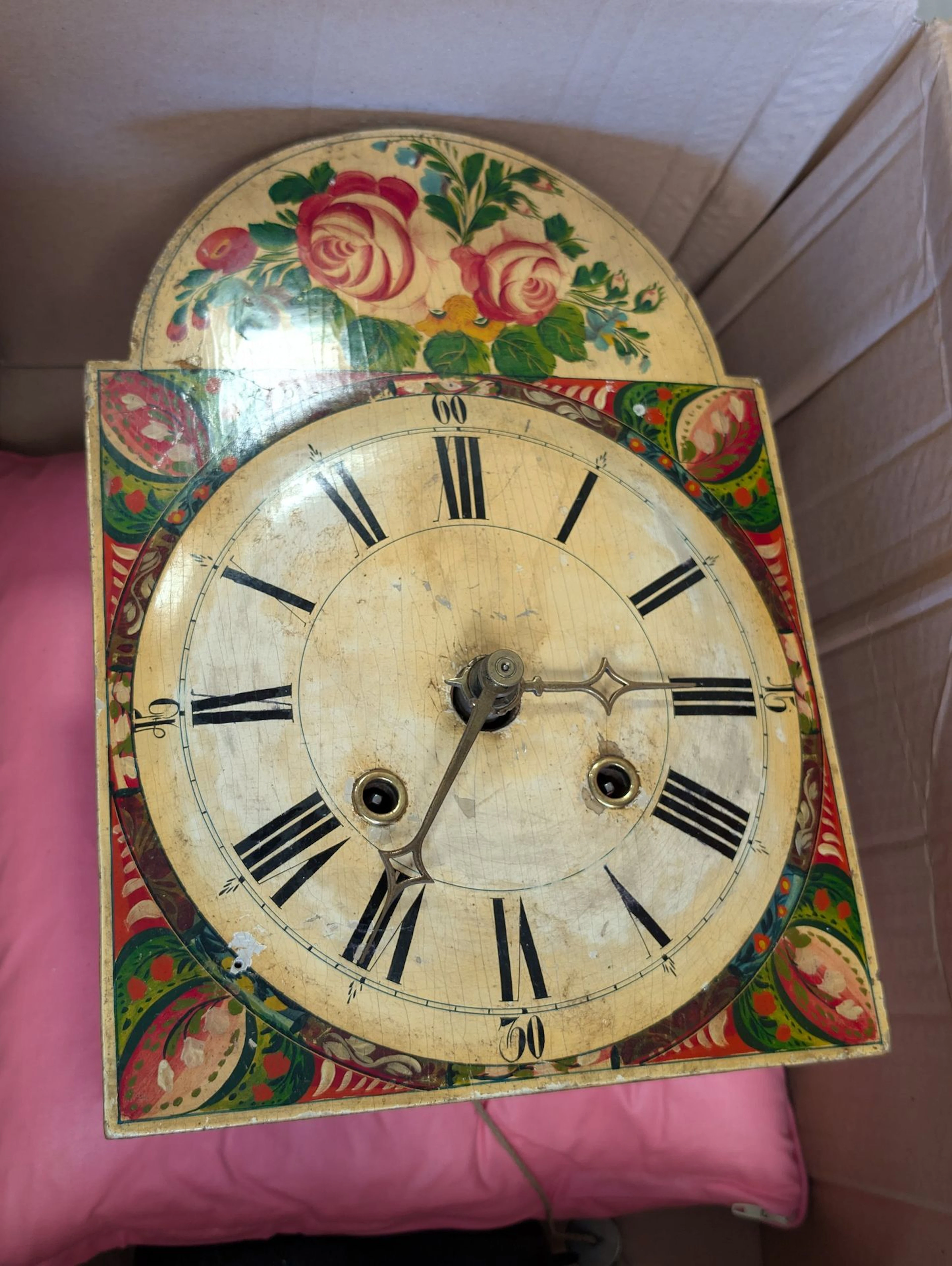 Large Comtoise clock - Lot 153