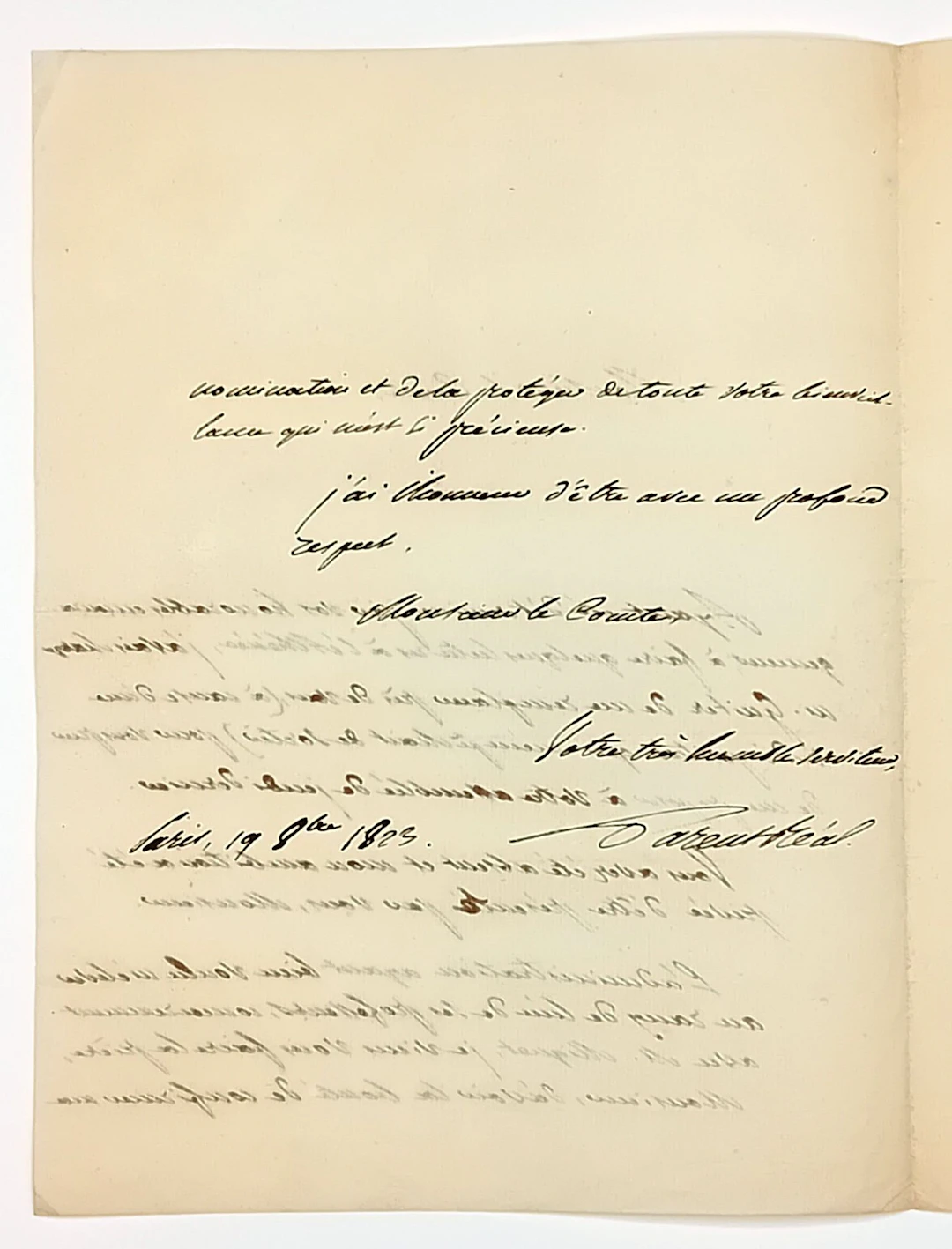 Nicolas-Joseph PARENT-RÉAL (Ardres 1768 - Paris 1843) Lawyer - Lot 458