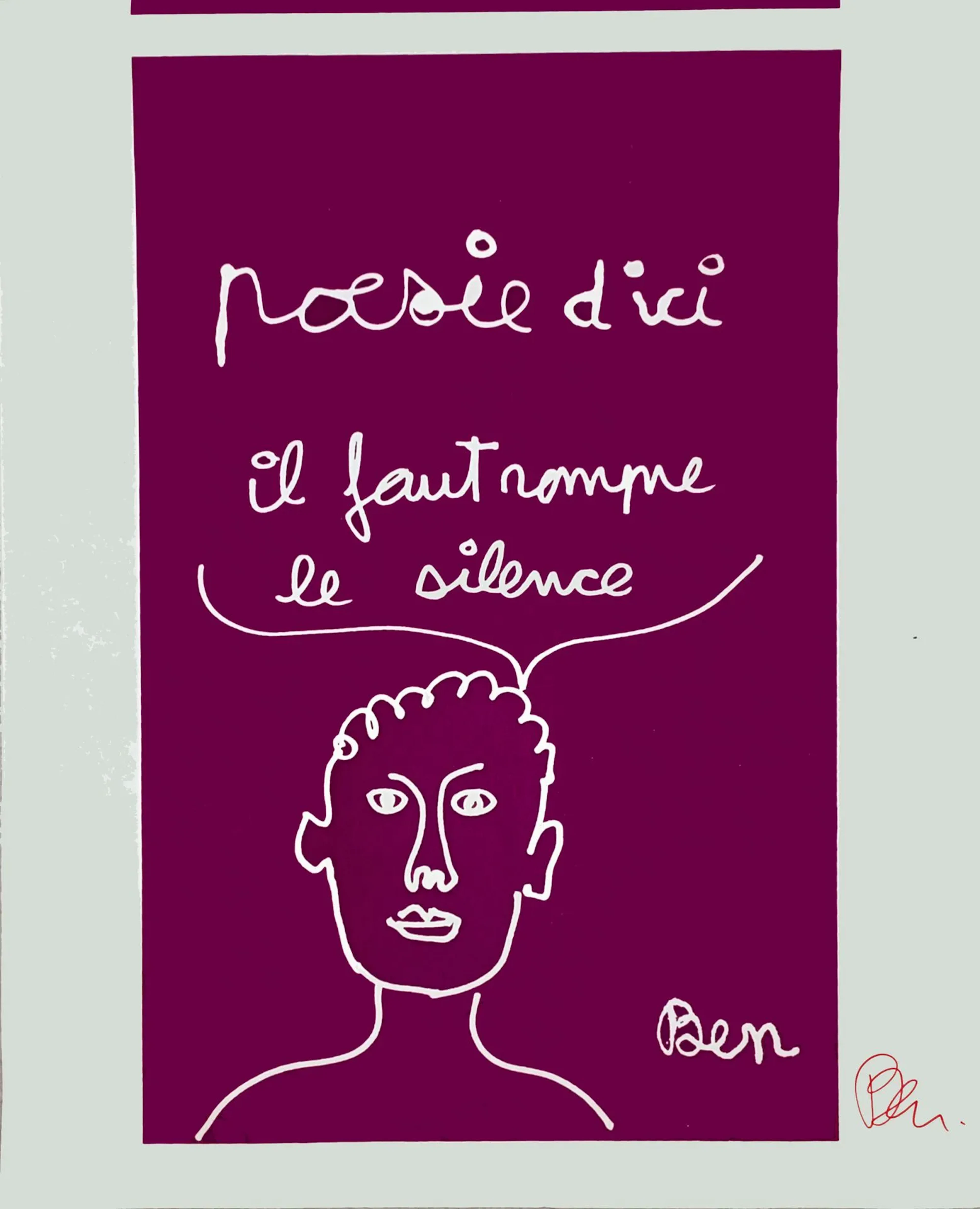 BEN (Benjamin VAUTIER dit) (1935-2024) - Lot 20