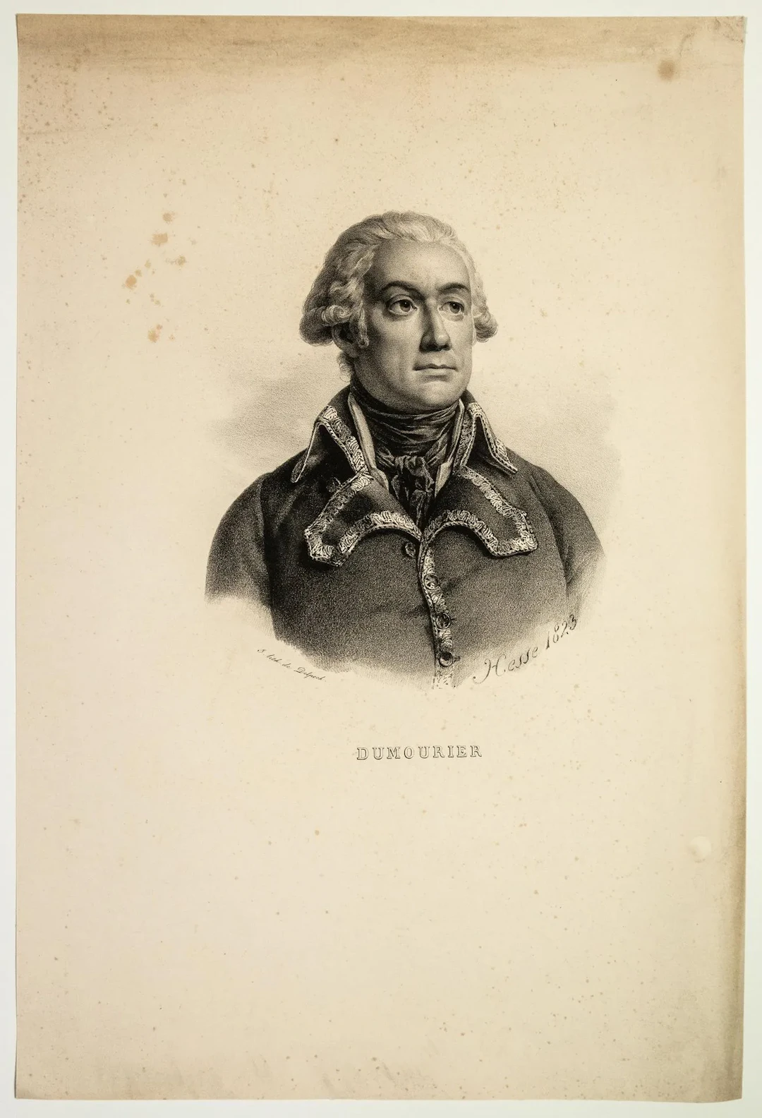 DUMOURIER (Charles François du Perrier, dit) General 1788, M - Lot 454