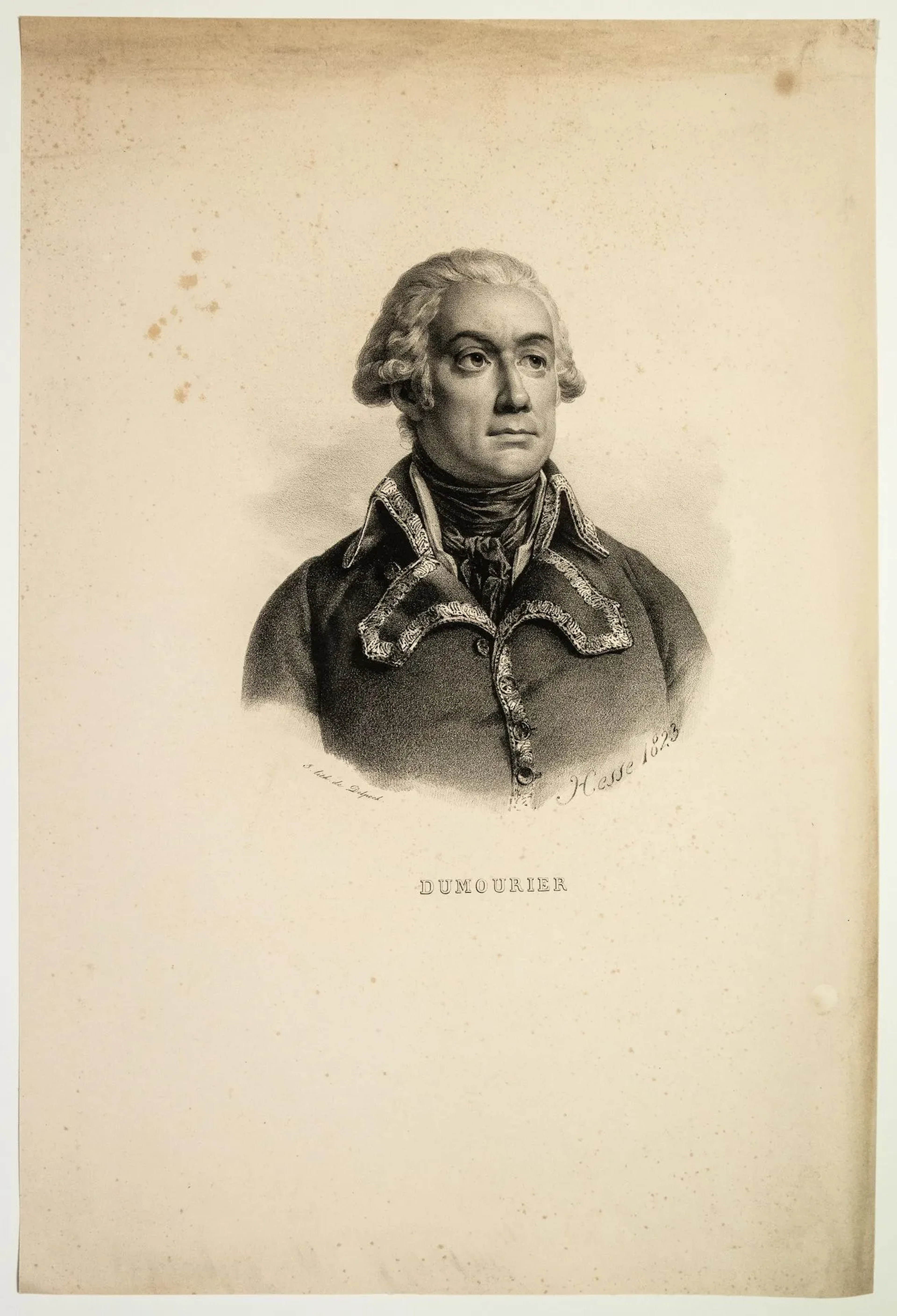 DUMOURIER (Charles François du Perrier, dit) General 1788, M - Lot 454