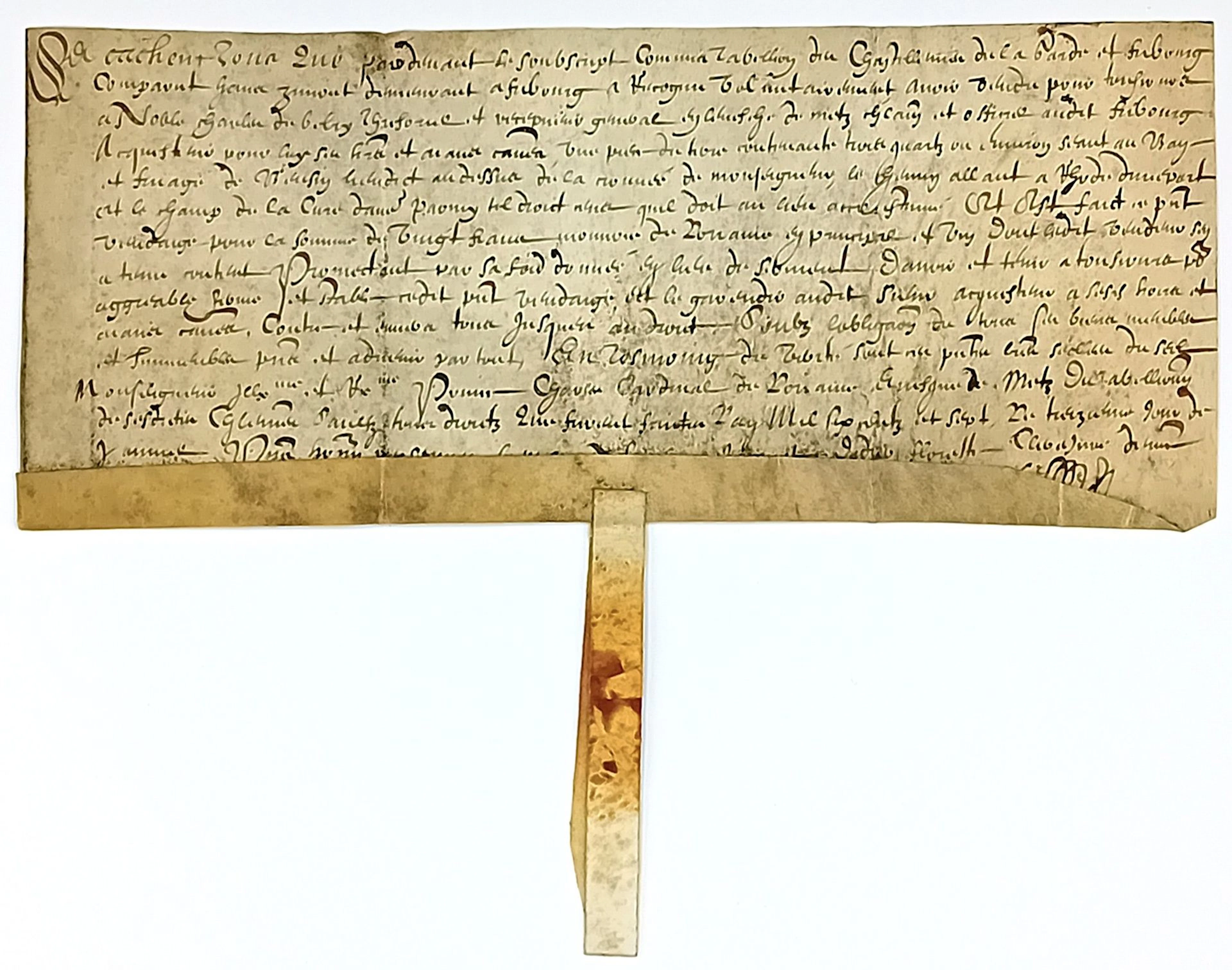 MOSELLE. Before the clerk of the Tabellion of the Châtelleni - Lot 7
