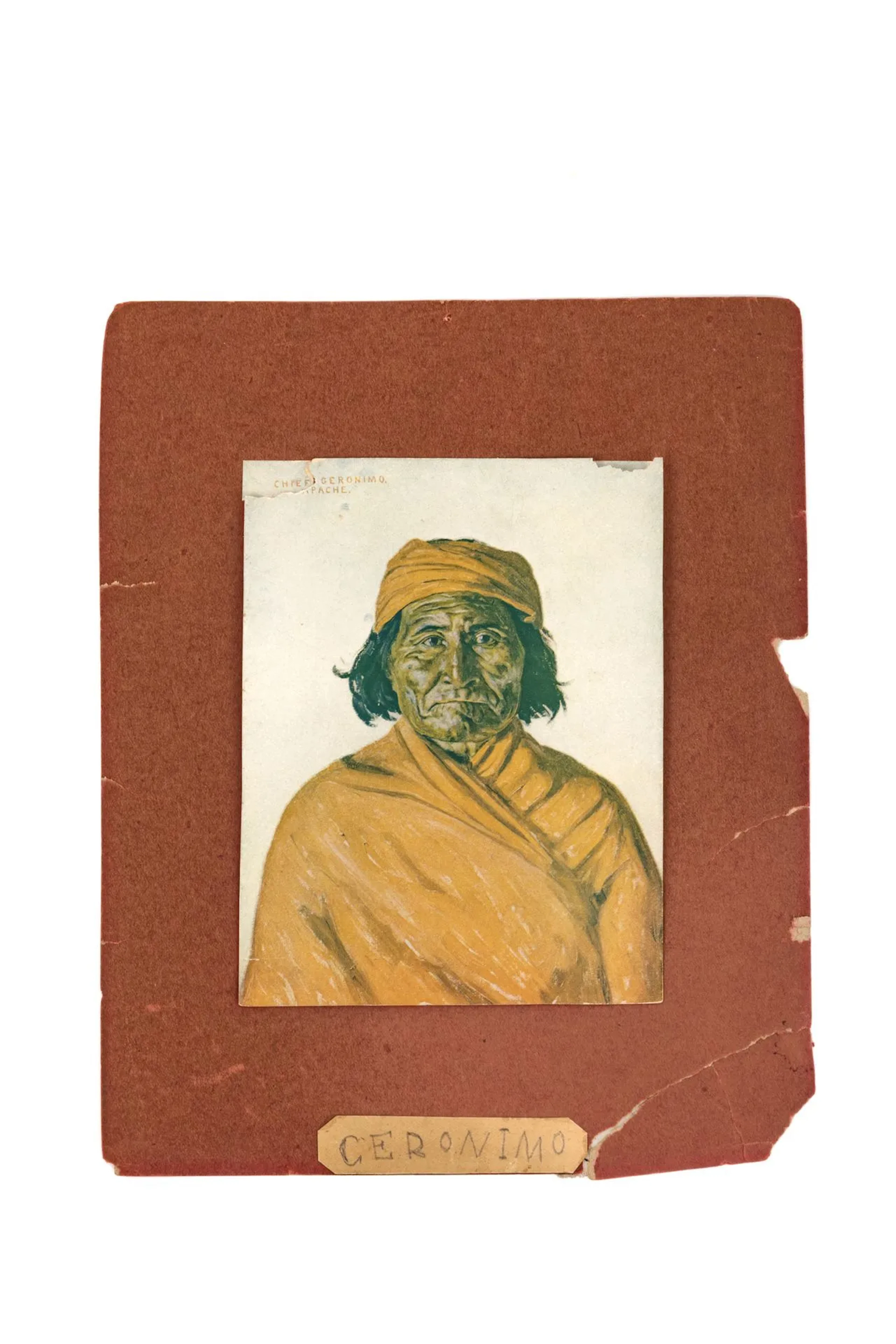 Autograph of Geronimo - Lot 55