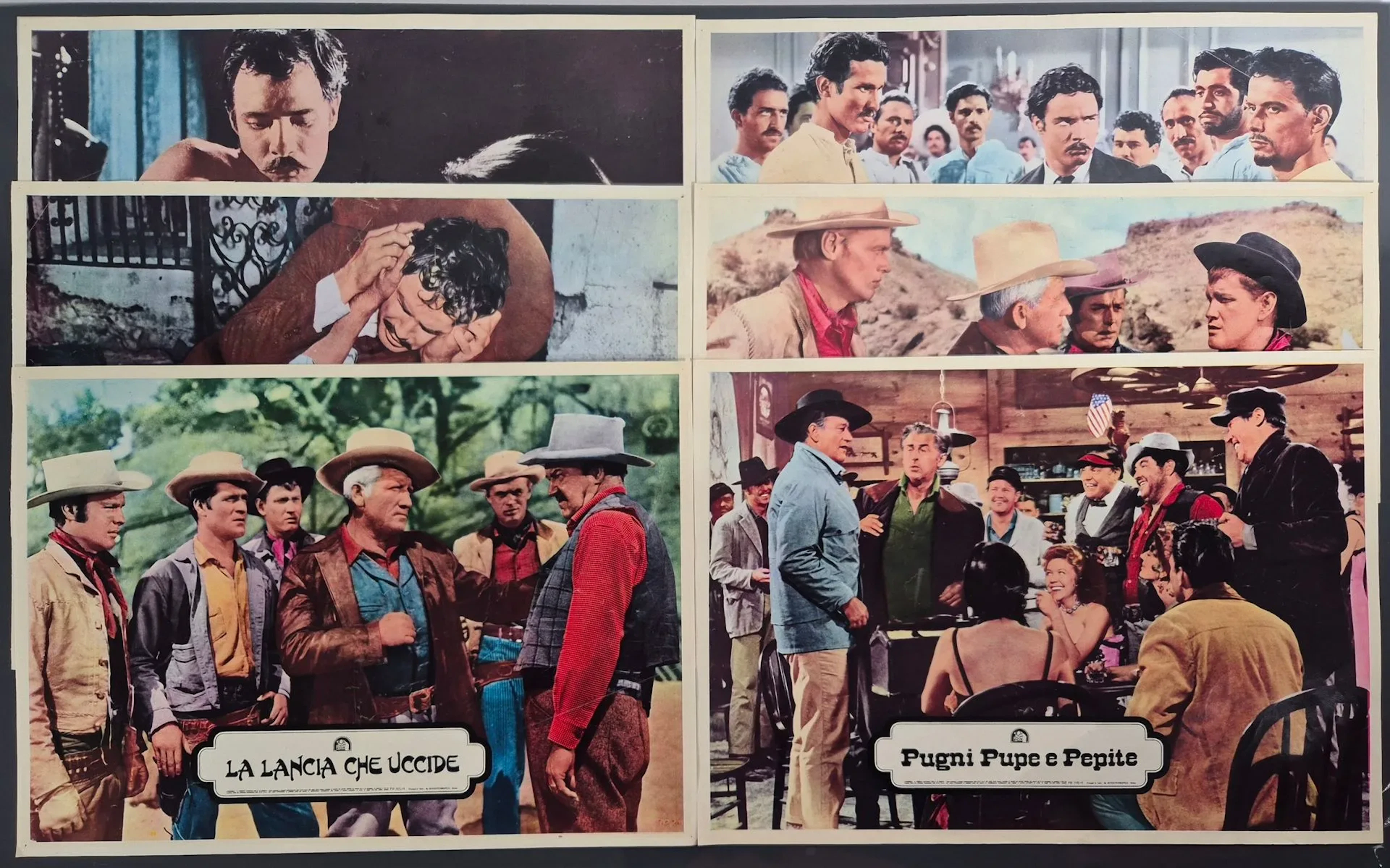 Set of six Italian posters: - Lot 38