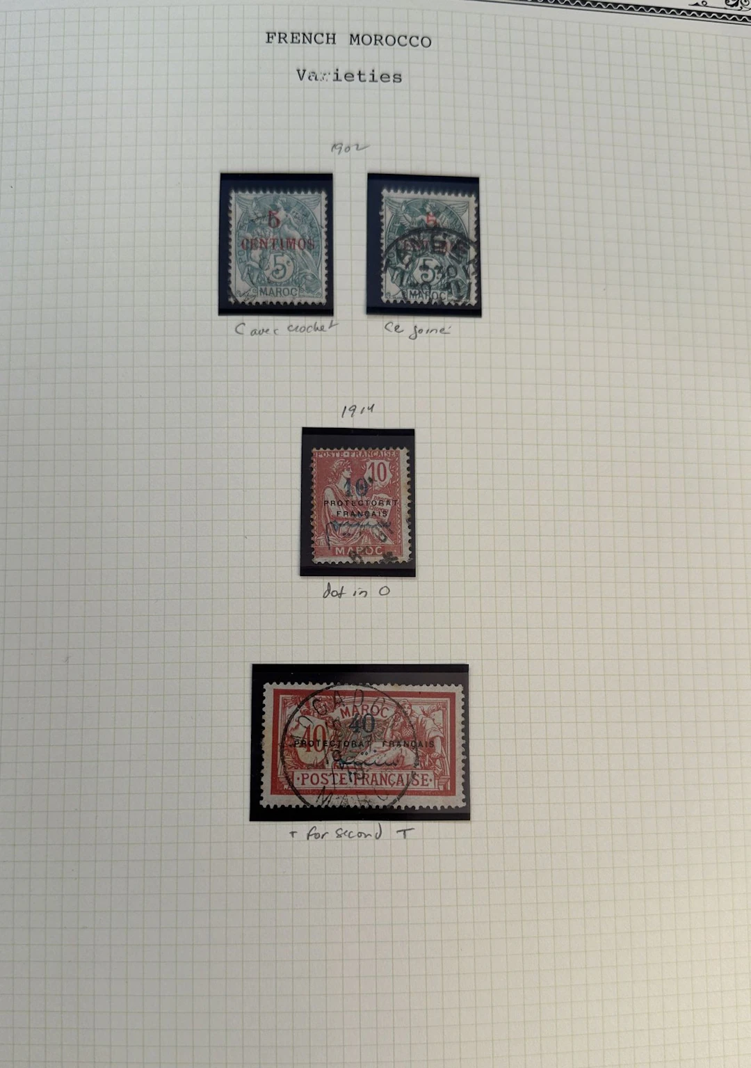 French Colonies - Maghreb: Stamp collection from Algeria, Mo - Lot 25