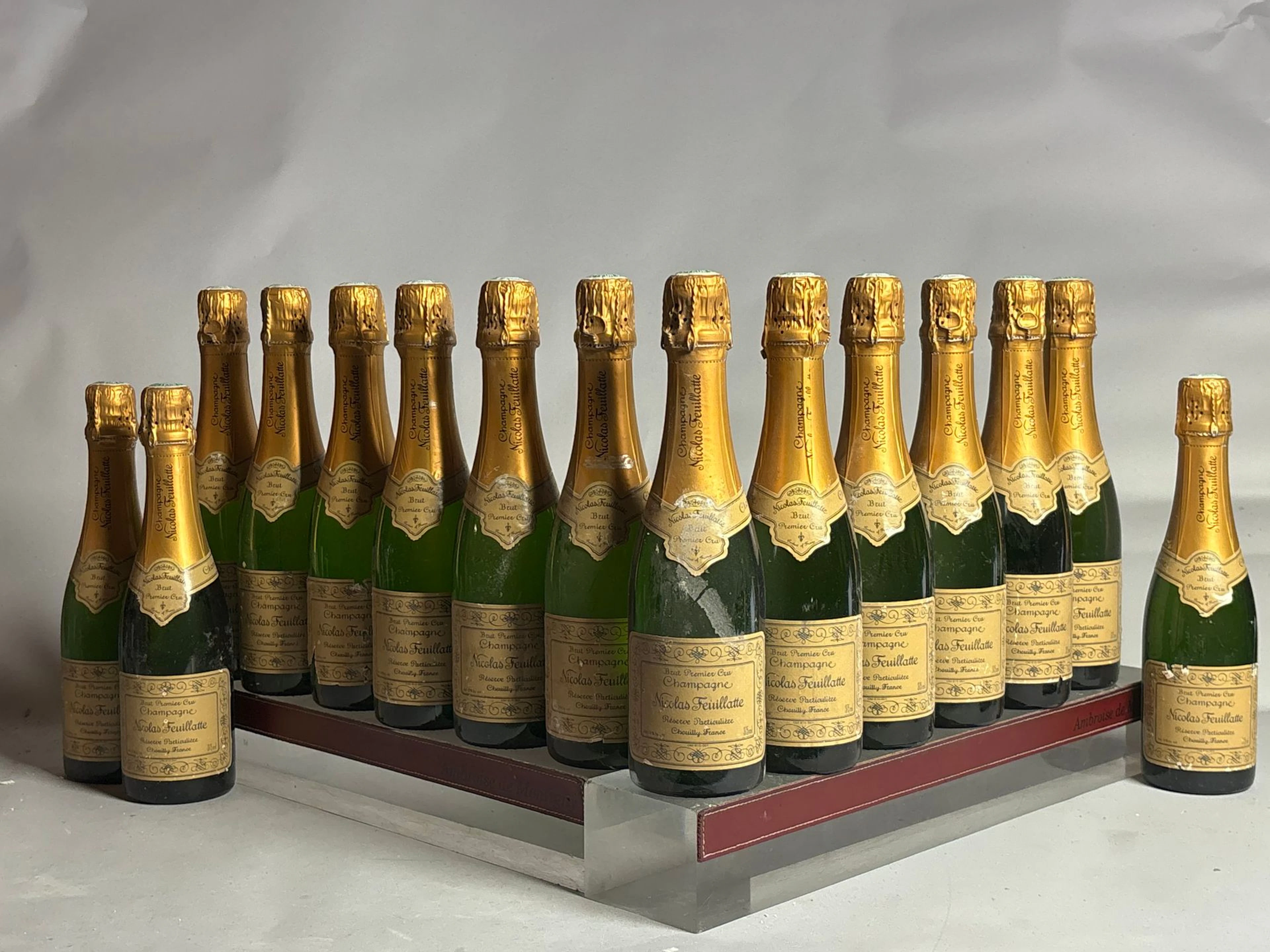 15 Half-bottles of CHAMPAGNE Nicolas FEUILLATTE - Lot 10