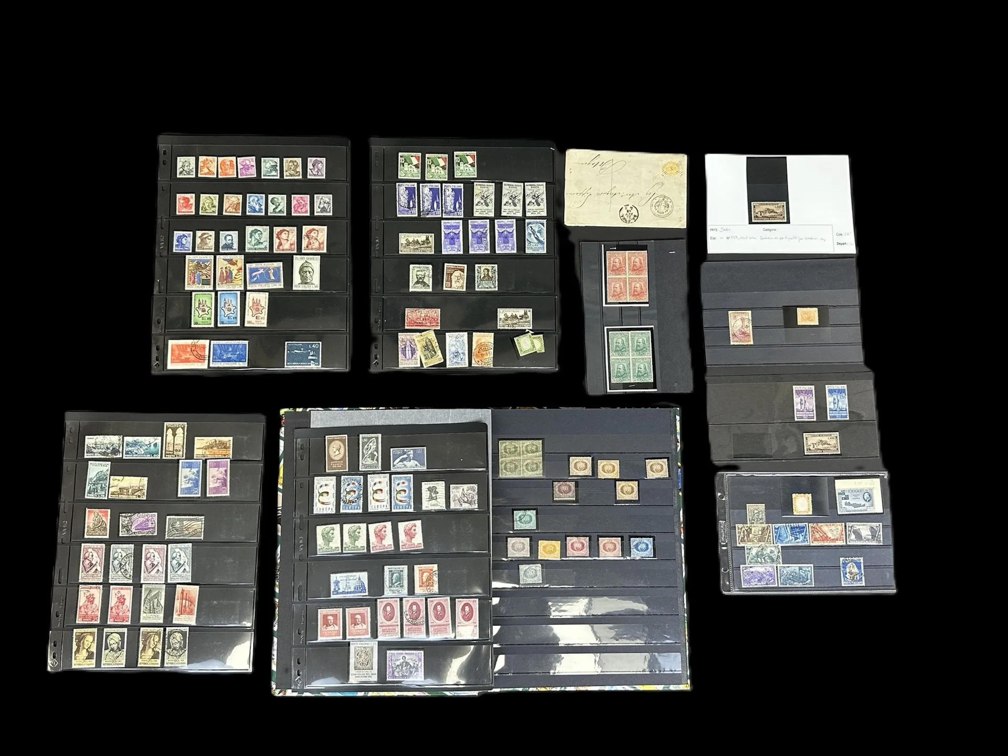 Italy: Collection of Italian stamps from the classical and s - Lot 70