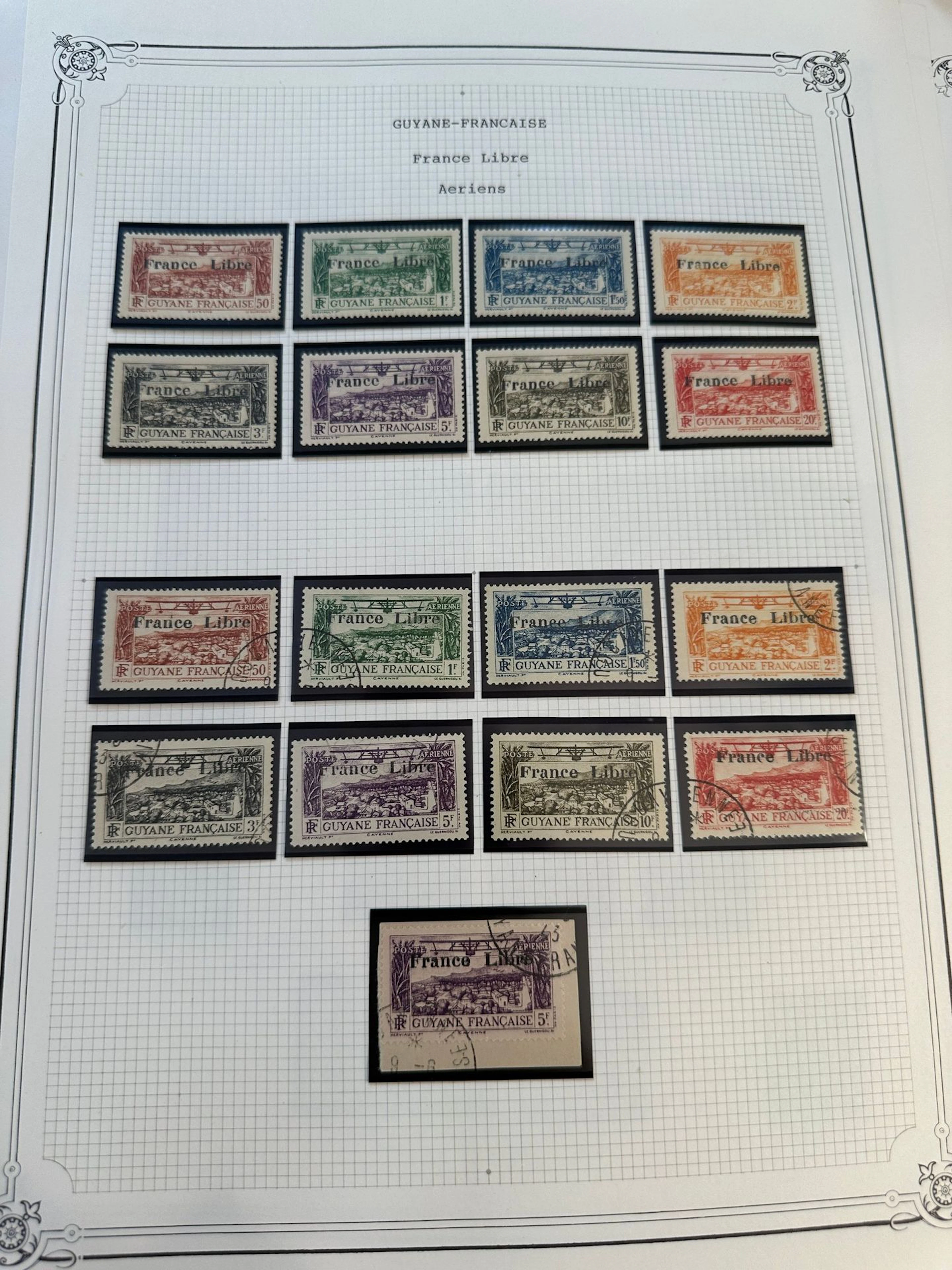 French Colonies - French Guiana - Inini: Set of French Guian - Lot 19