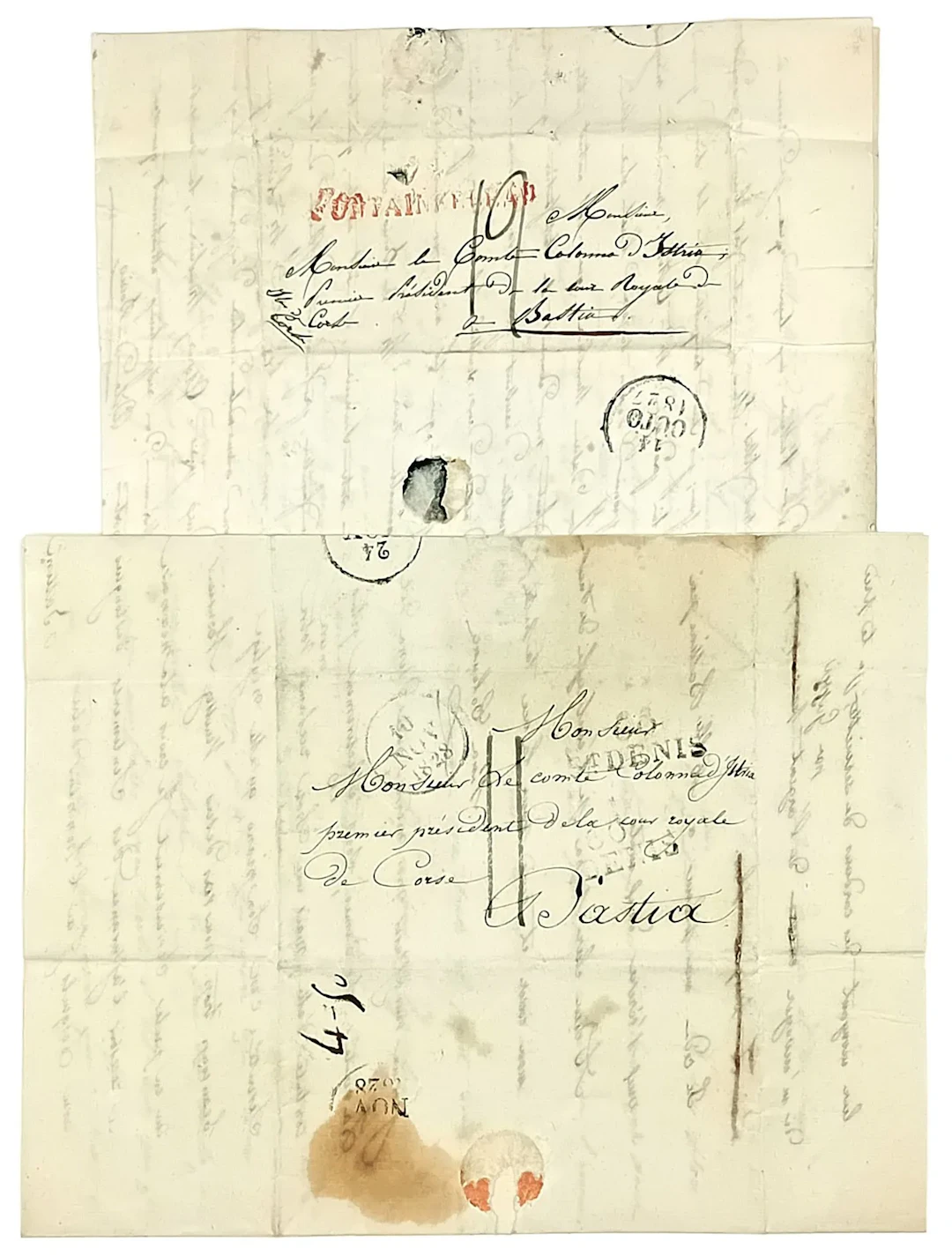 CORSICA. Ignace Alexandre COLONNA D’ISTRIA was a French poli - Lot 477