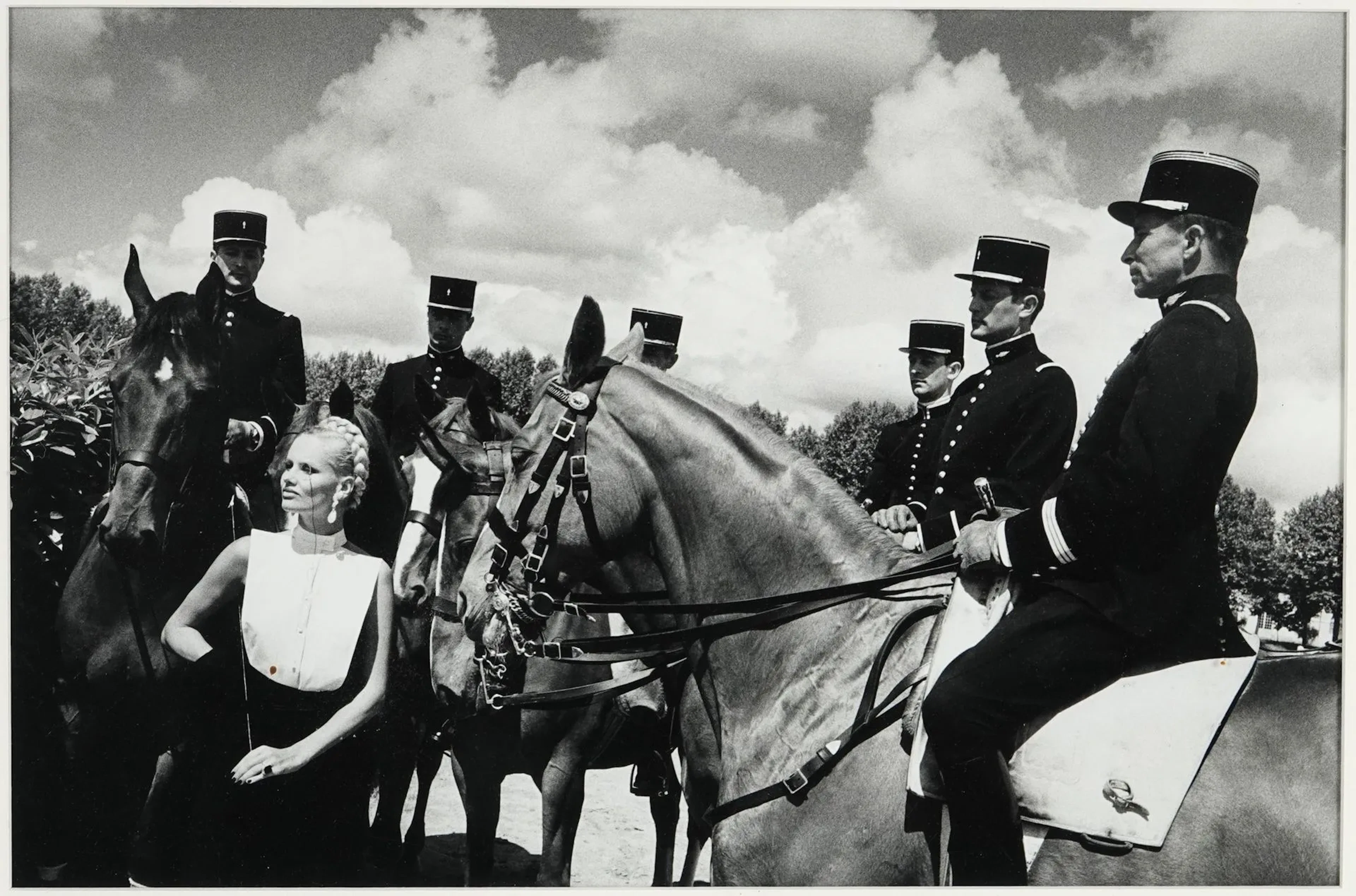 Helmut NEWTON (1920-2004). Le cadre noir de Saumur (riders a - Lot 114