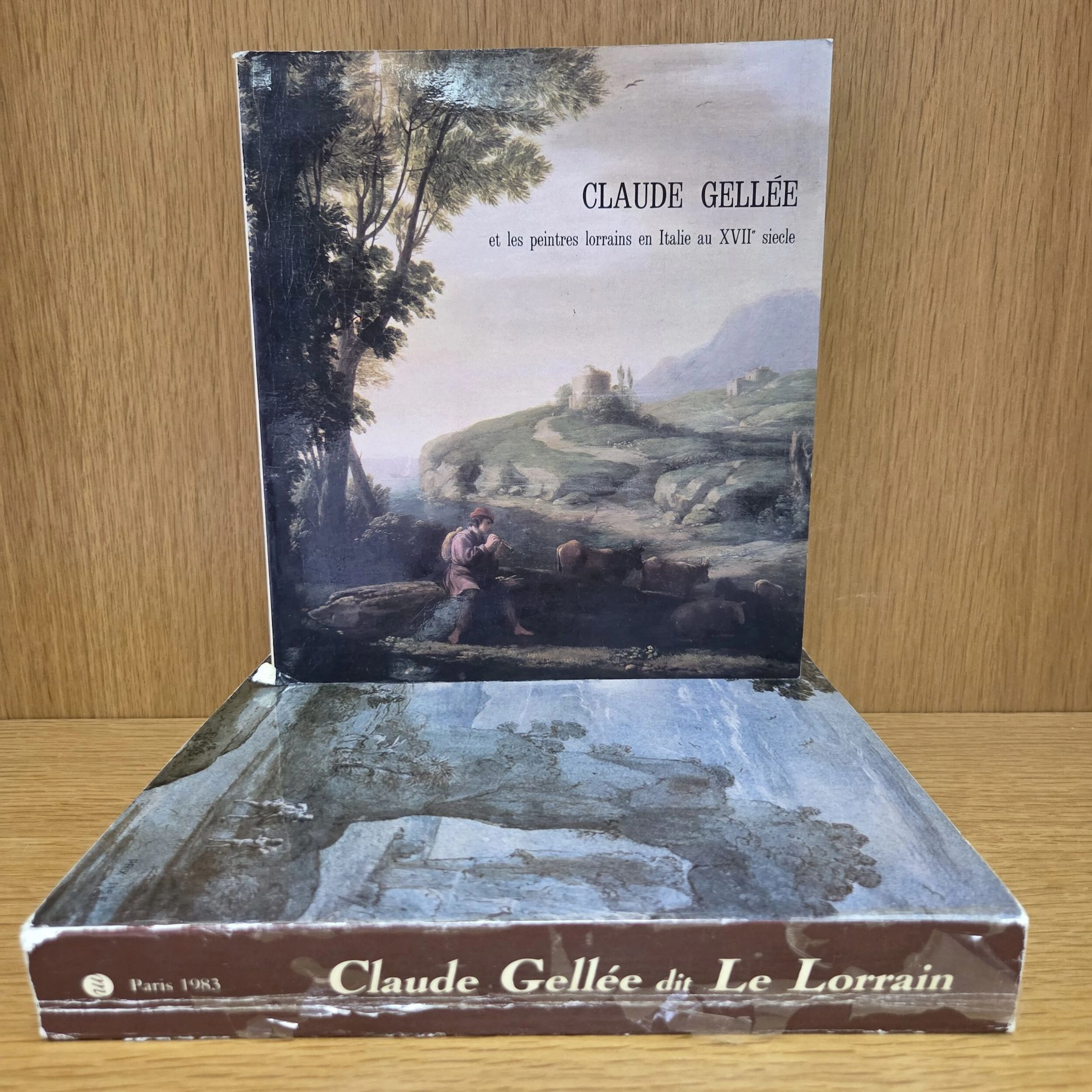 Set of two books on Claude LORRAIN: - Lot 57